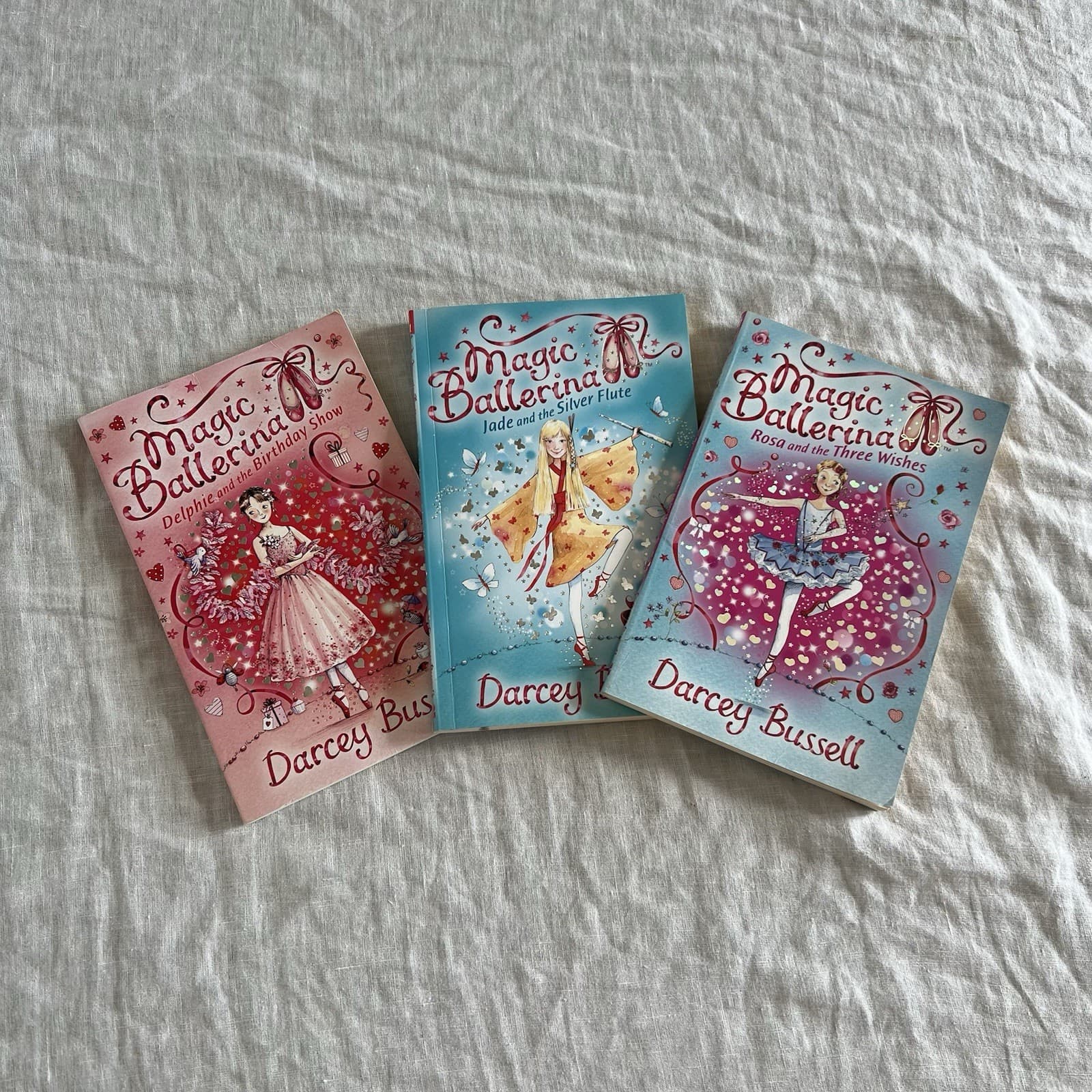 Darcey Bussell Magic Ballerina Paperback Book Lot Illustrated Fantasy Ages 9-12