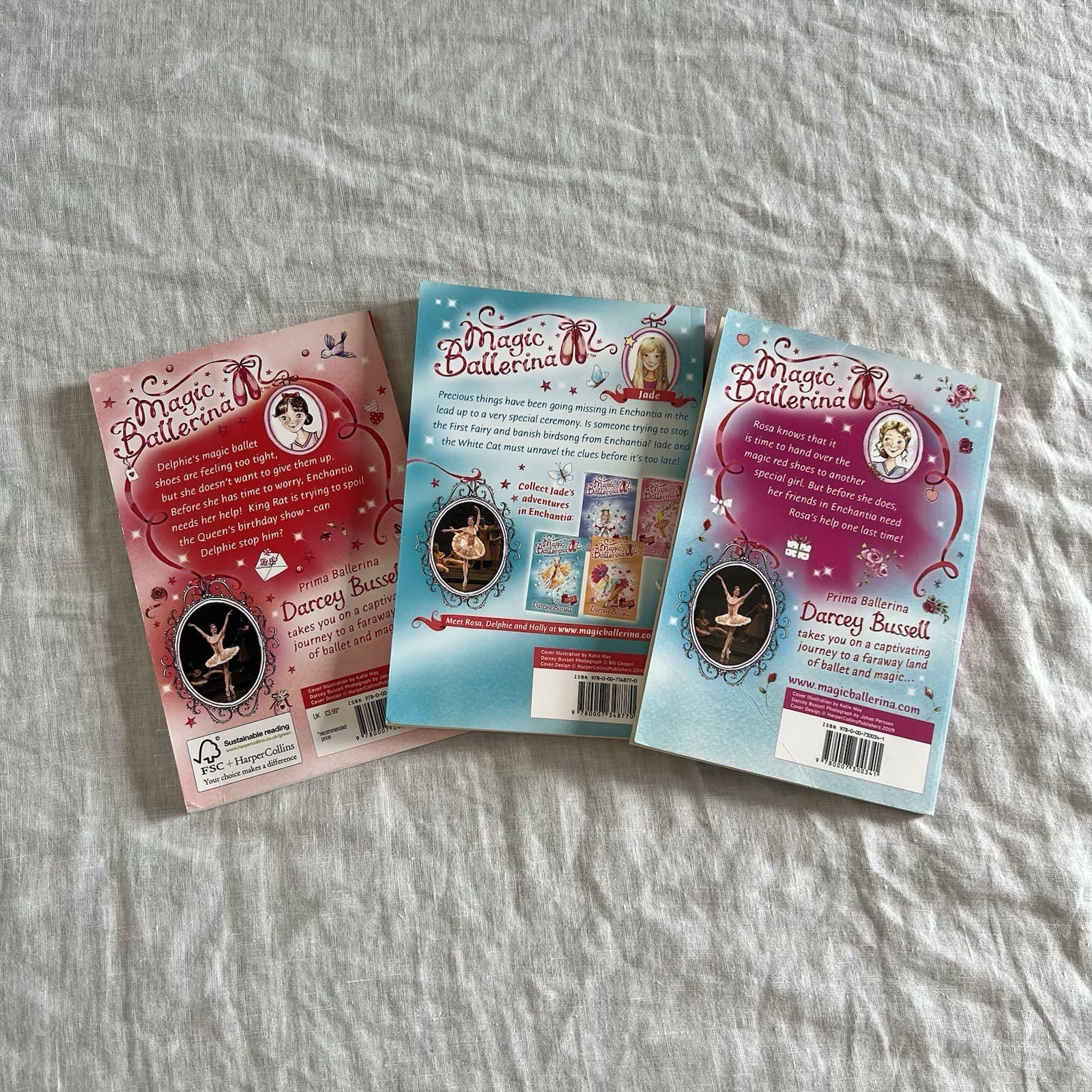 Darcey Bussell Magic Ballerina Paperback Book Lot Illustrated Fantasy Ages 9-12 — photo 2 of 7