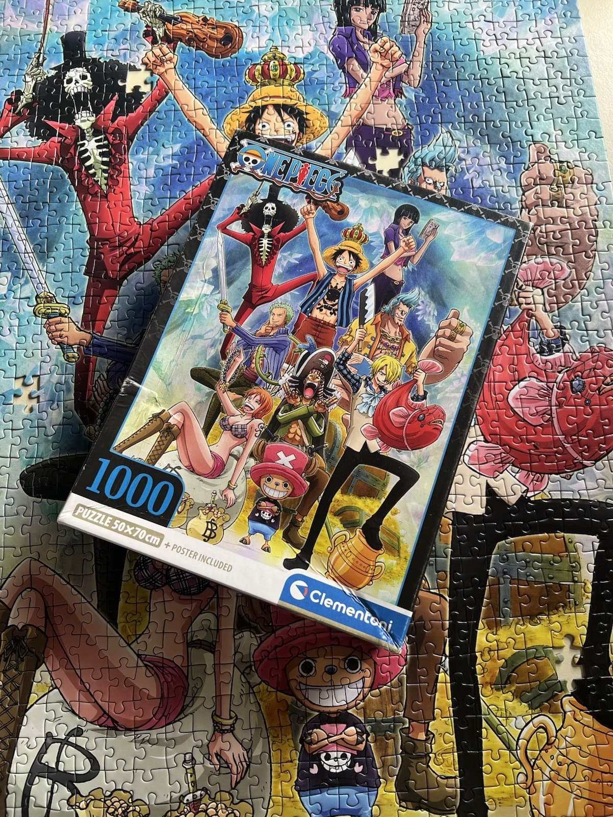 Clementoni One Piece Jigsaw Puzzle 1000 Pieces Anime Straw Hat Crew — photo 5 of 11
