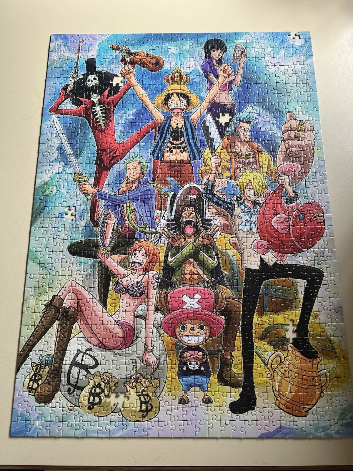 Clementoni One Piece Jigsaw Puzzle 1000 Pieces Anime Straw Hat Crew — photo 10 of 11