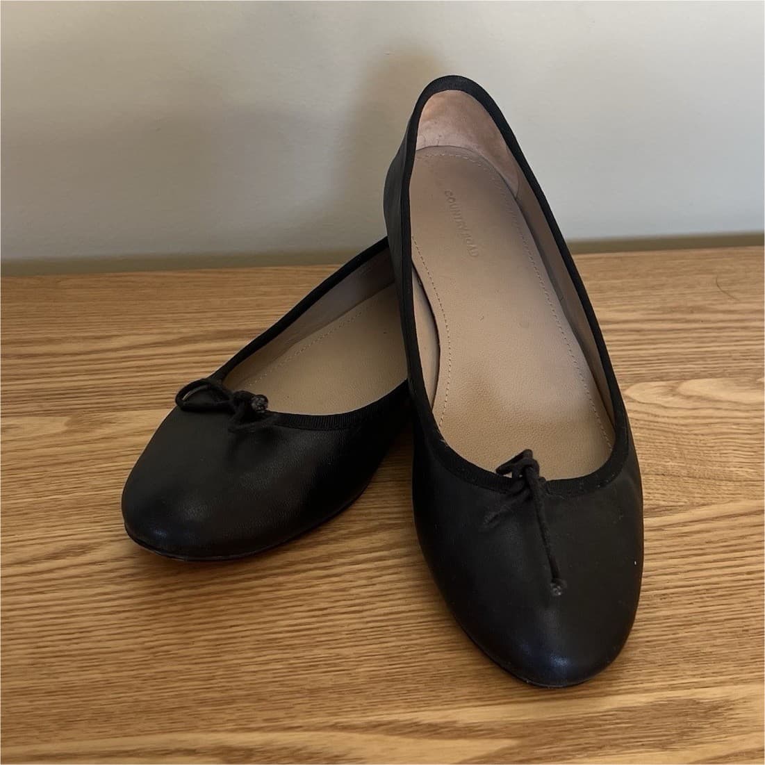 Country Road Black Ballet Flats w/ Bow, Slip-On Round Toe Women’s EU 39 AU 39 — photo 1 of 7