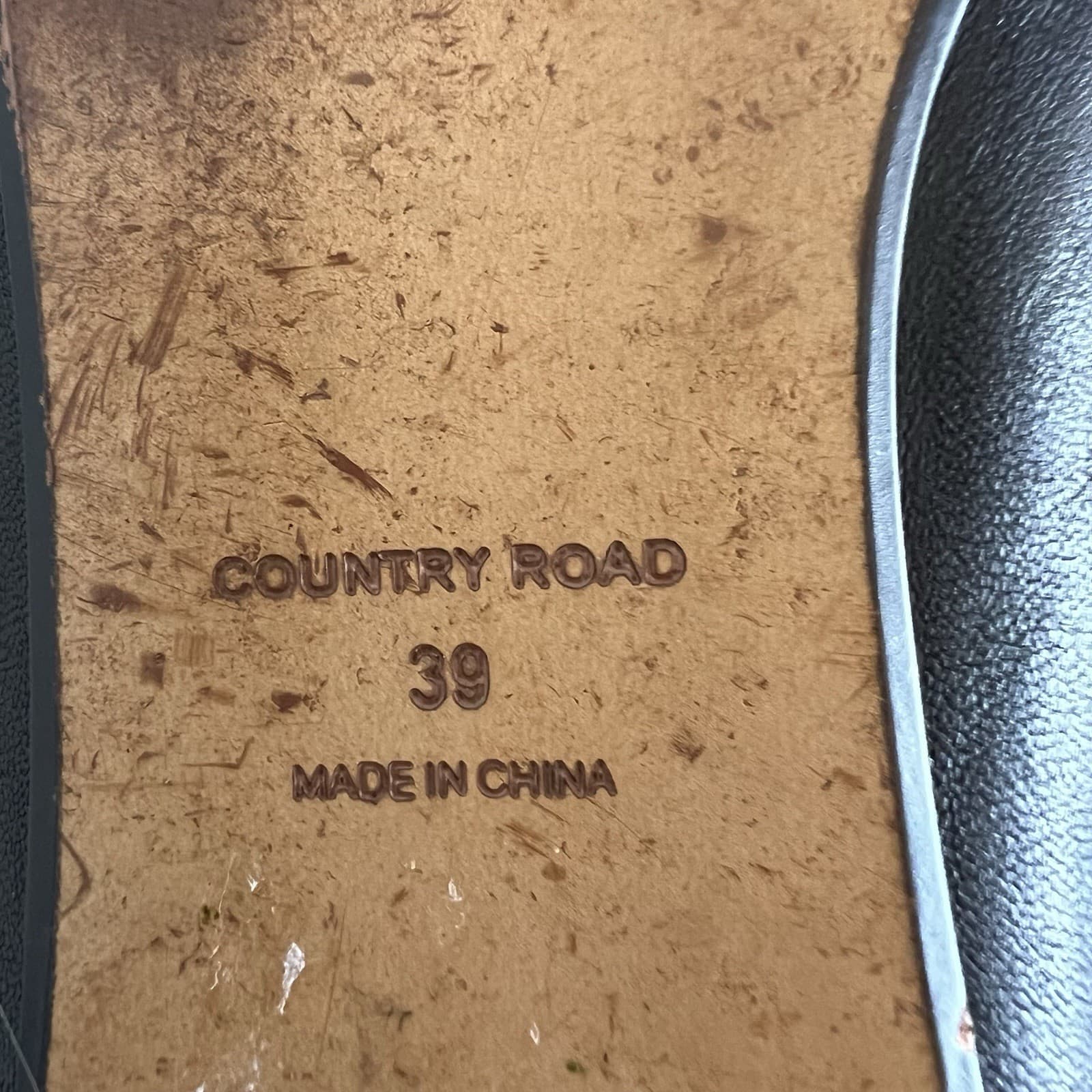 Country Road Black Ballet Flats w/ Bow, Slip-On Round Toe Women’s EU 39 AU 39 — photo 6 of 7
