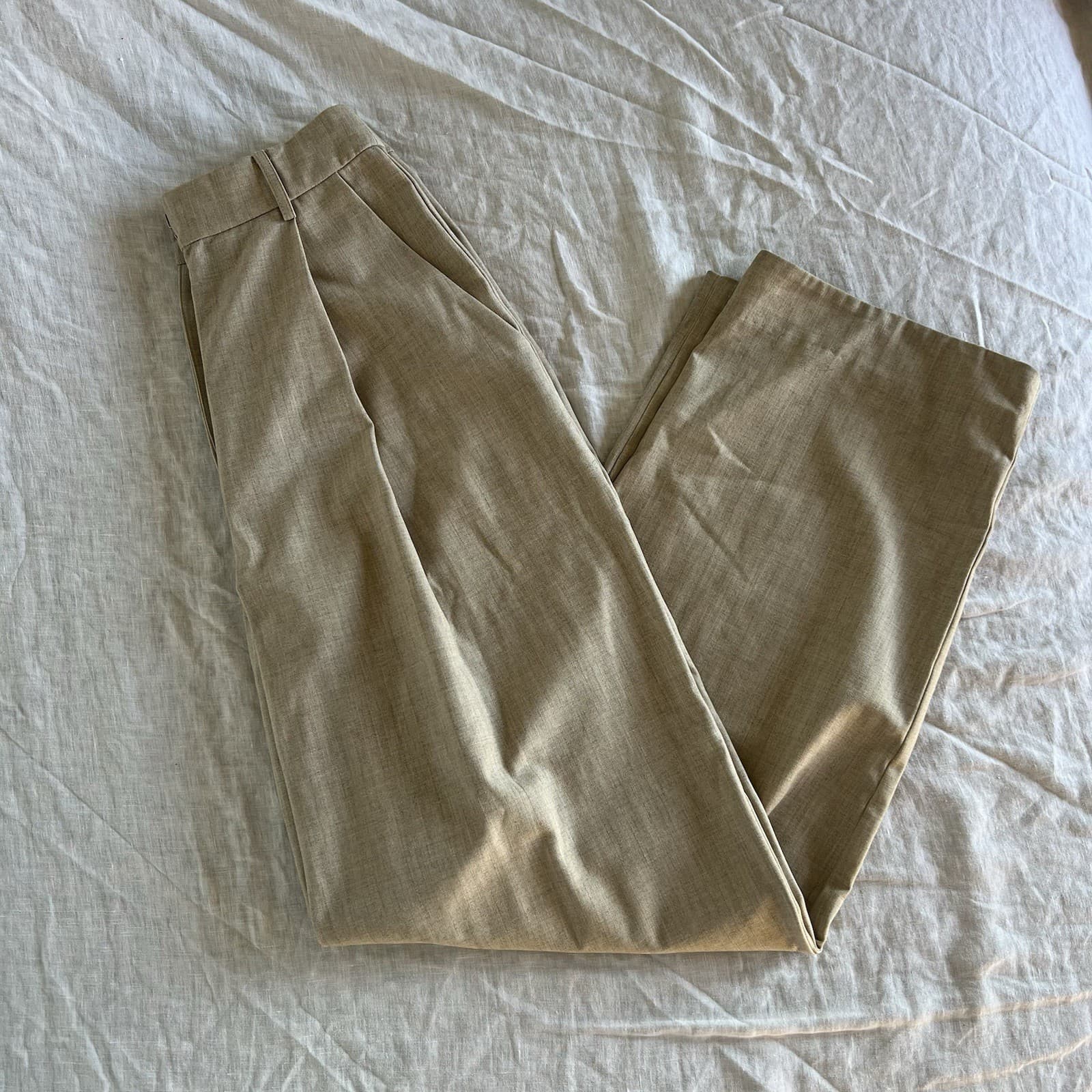 Hansen & Gretel Cory Vest Hamilton Pant Two Piece Set Sandstone Beige XS 6 — photo 14 of 16