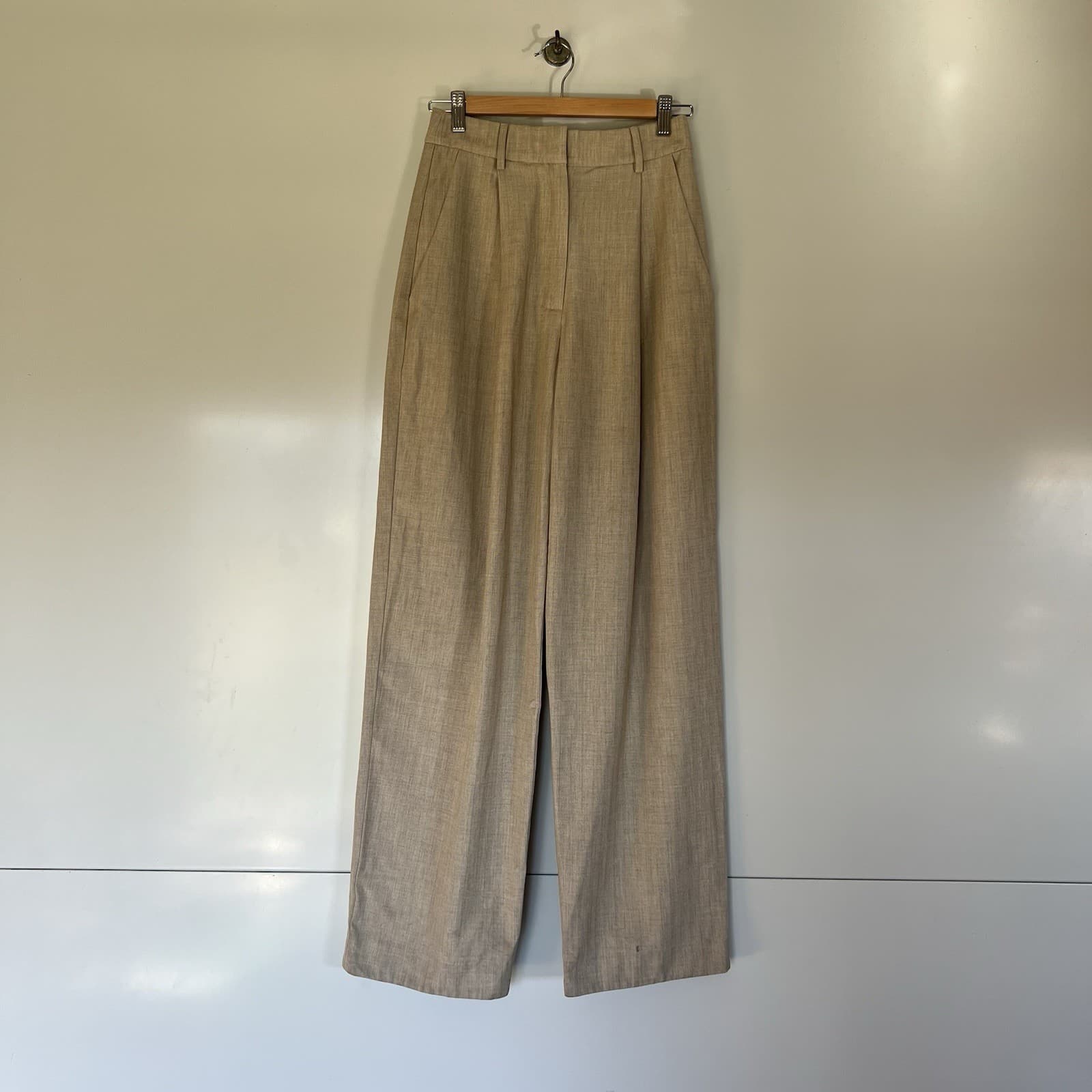 Hansen & Gretel Cory Vest Hamilton Pant Two Piece Set Sandstone Beige XS 6 — photo 4 of 16