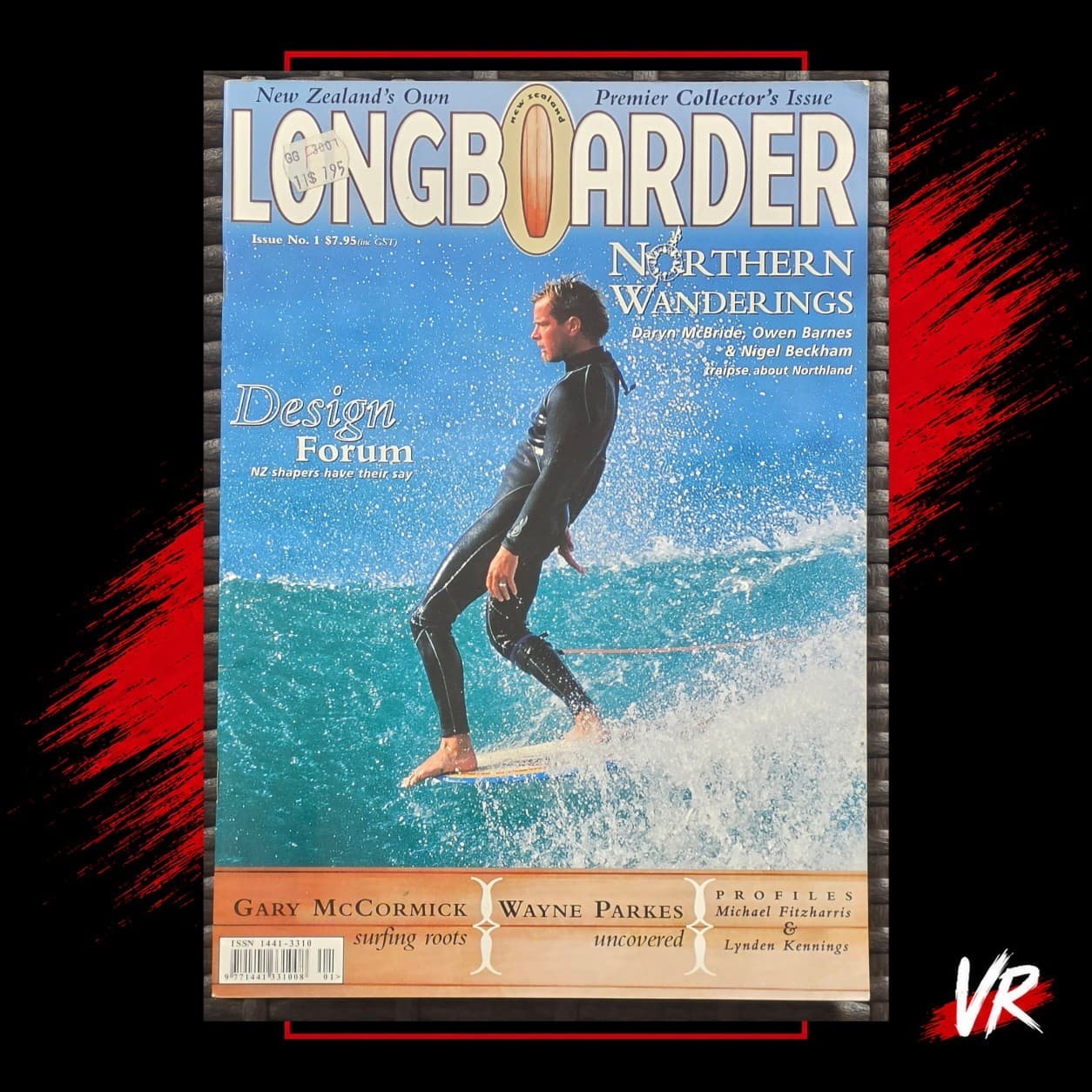 Longboarder 2000 Issue 1 New Zealand Surfing Magazine Gary McCormick VG — photo 1 of 5