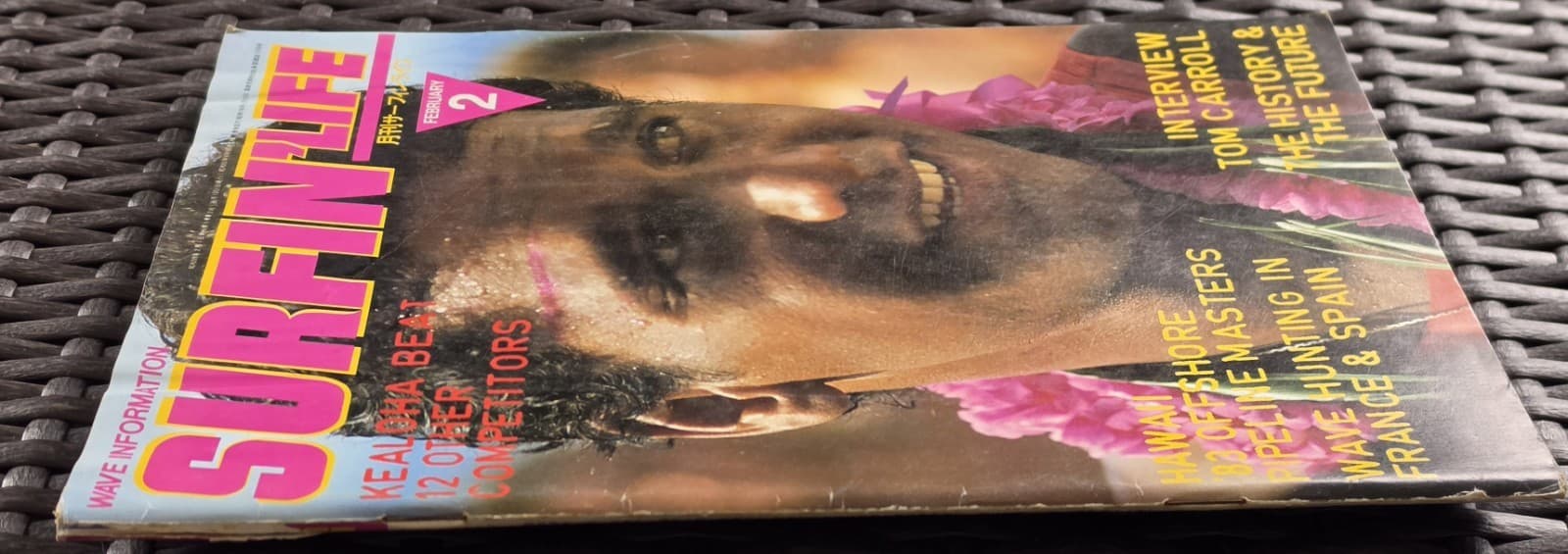 1984 Surfin'Life Japan Surf Magazine Dane Kealoha Tom Carroll Pipeline Masters — photo 5 of 5
