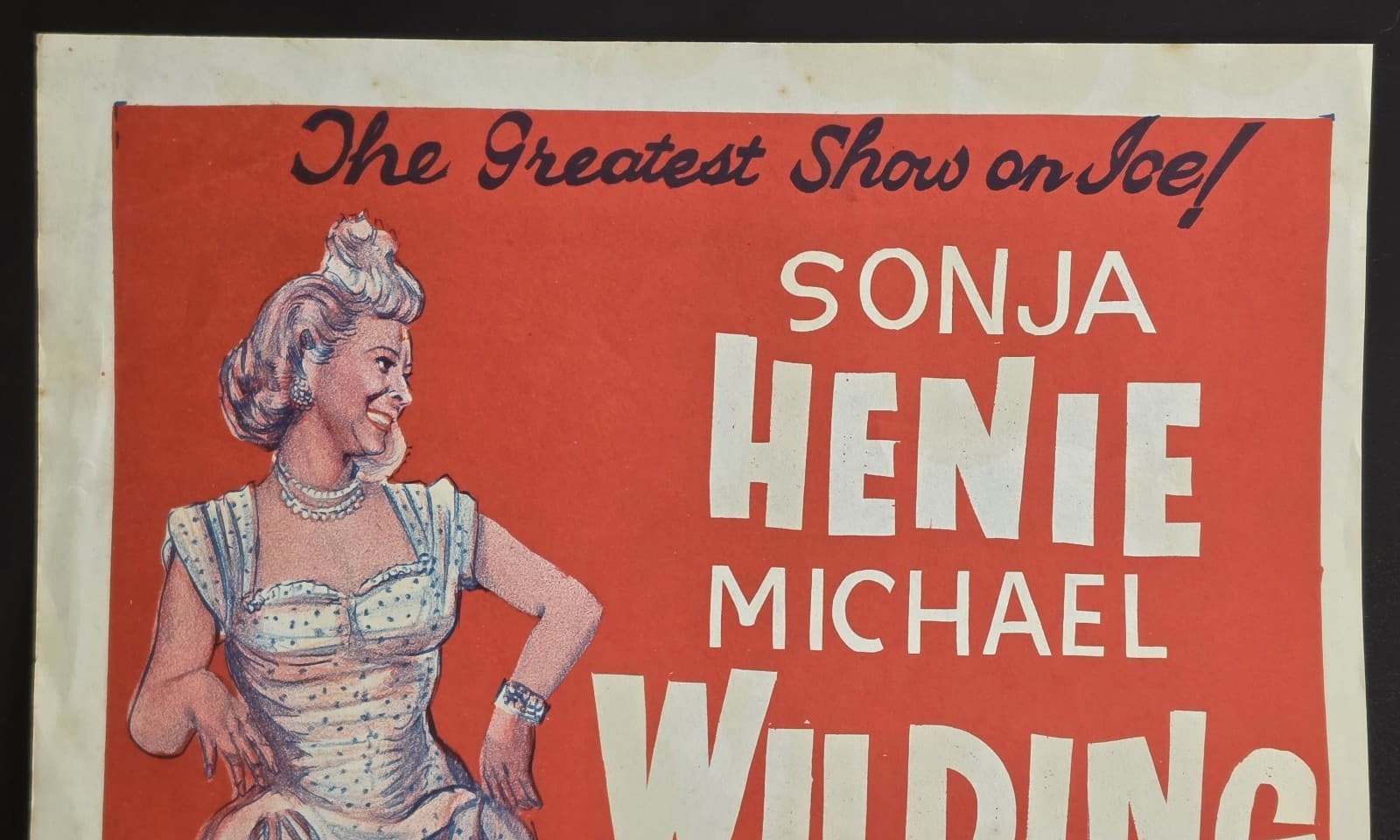 1958 Hello London Original Australian Daybill Sonja Henie Michael Wilding G — photo 4 of 6