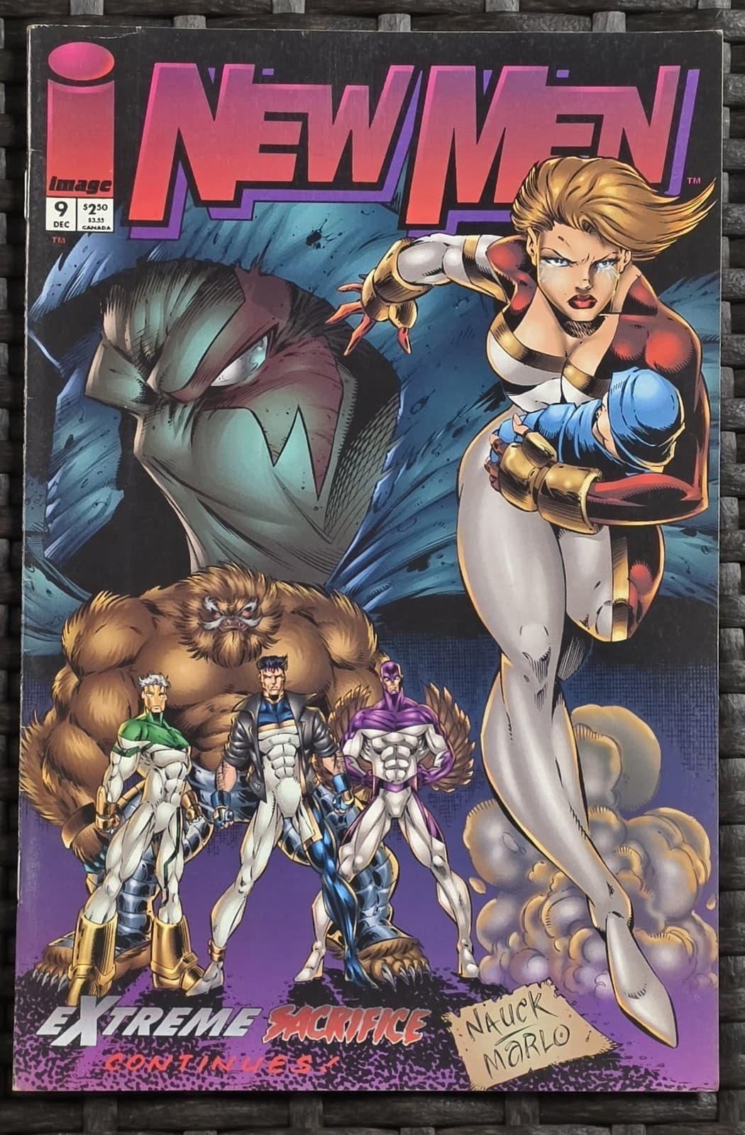 NewMen #1-9 Complete 9-Issue Run Image Comics 1994-95 Comic Lot — photo 11 of 13