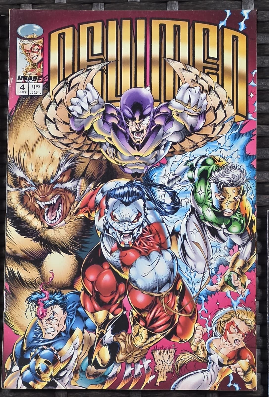 NewMen #1-9 Complete 9-Issue Run Image Comics 1994-95 Comic Lot — photo 6 of 13