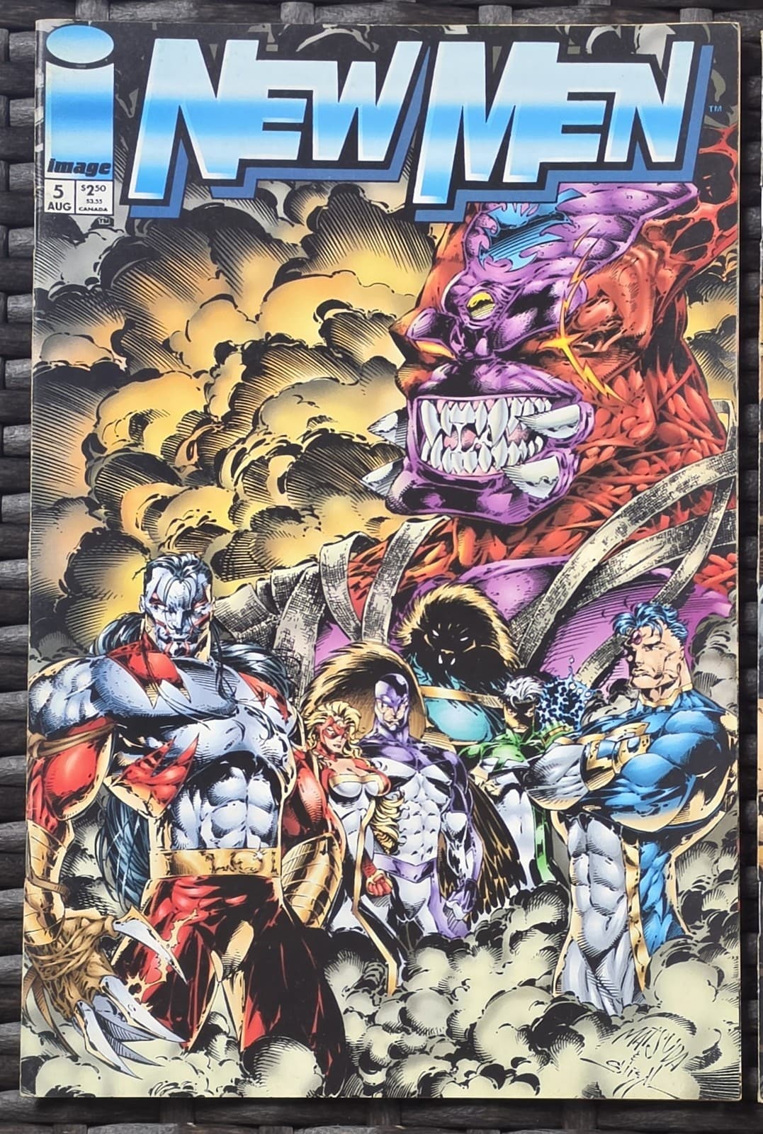 NewMen #1-9 Complete 9-Issue Run Image Comics 1994-95 Comic Lot — photo 7 of 13