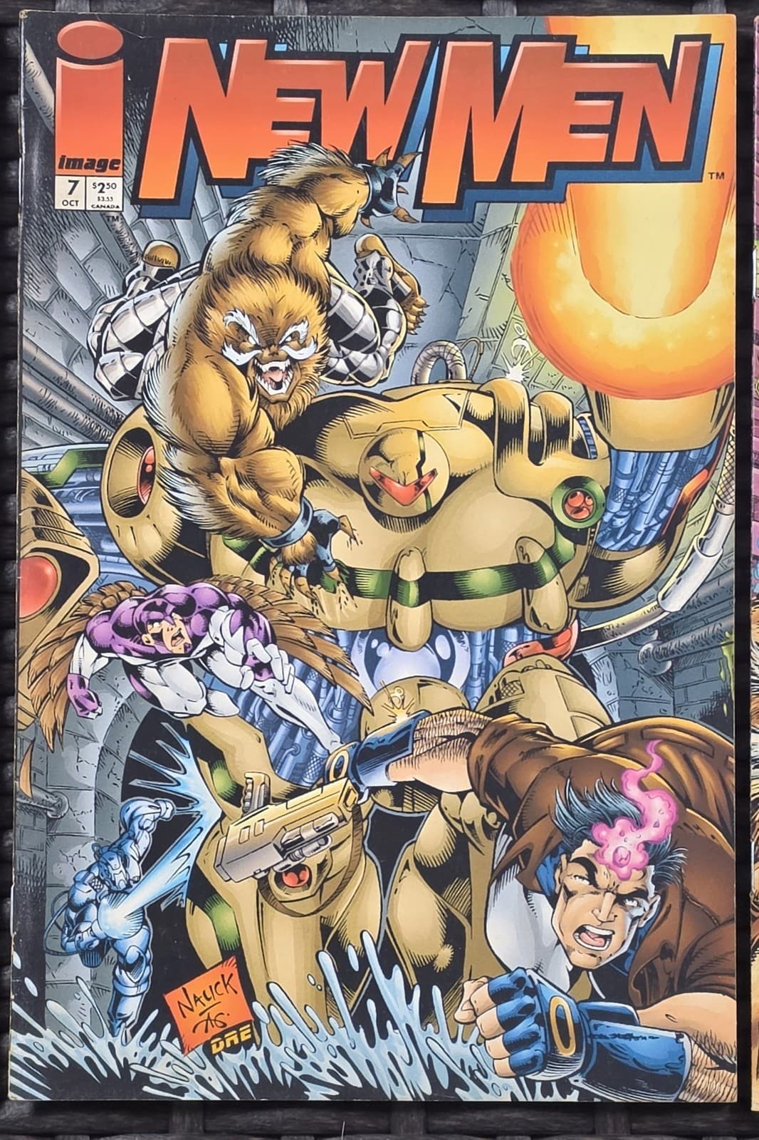 NewMen #1-9 Complete 9-Issue Run Image Comics 1994-95 Comic Lot — photo 9 of 13