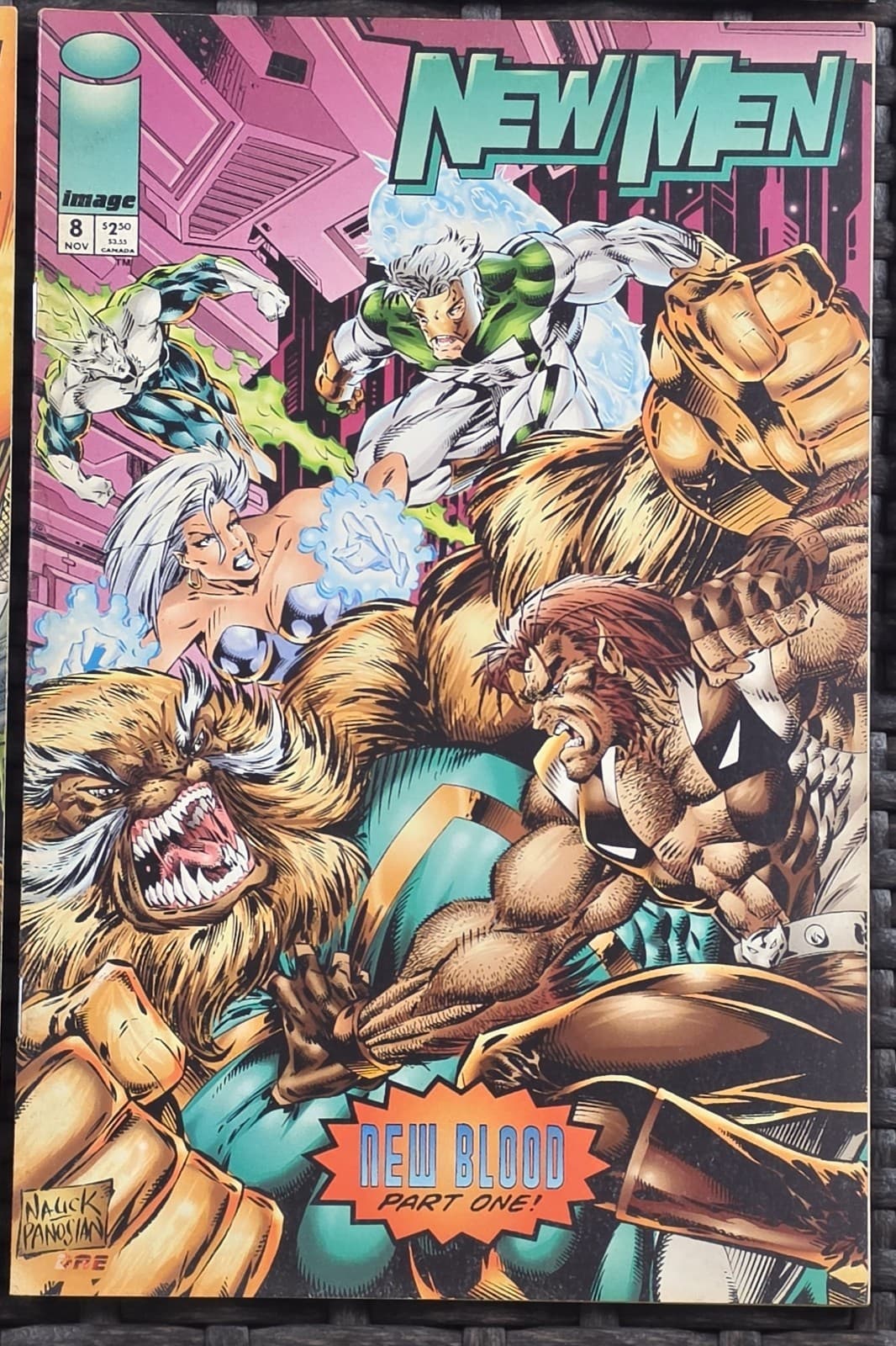 NewMen #1-9 Complete 9-Issue Run Image Comics 1994-95 Comic Lot — photo 10 of 13