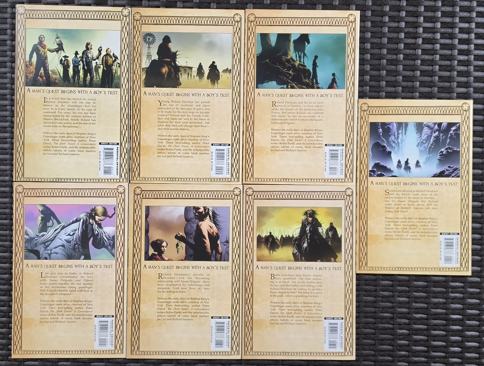 Stephen King The Dark Tower The Gunslinger Born (2007) #1-7 Marvel Set — photo 10 of 11