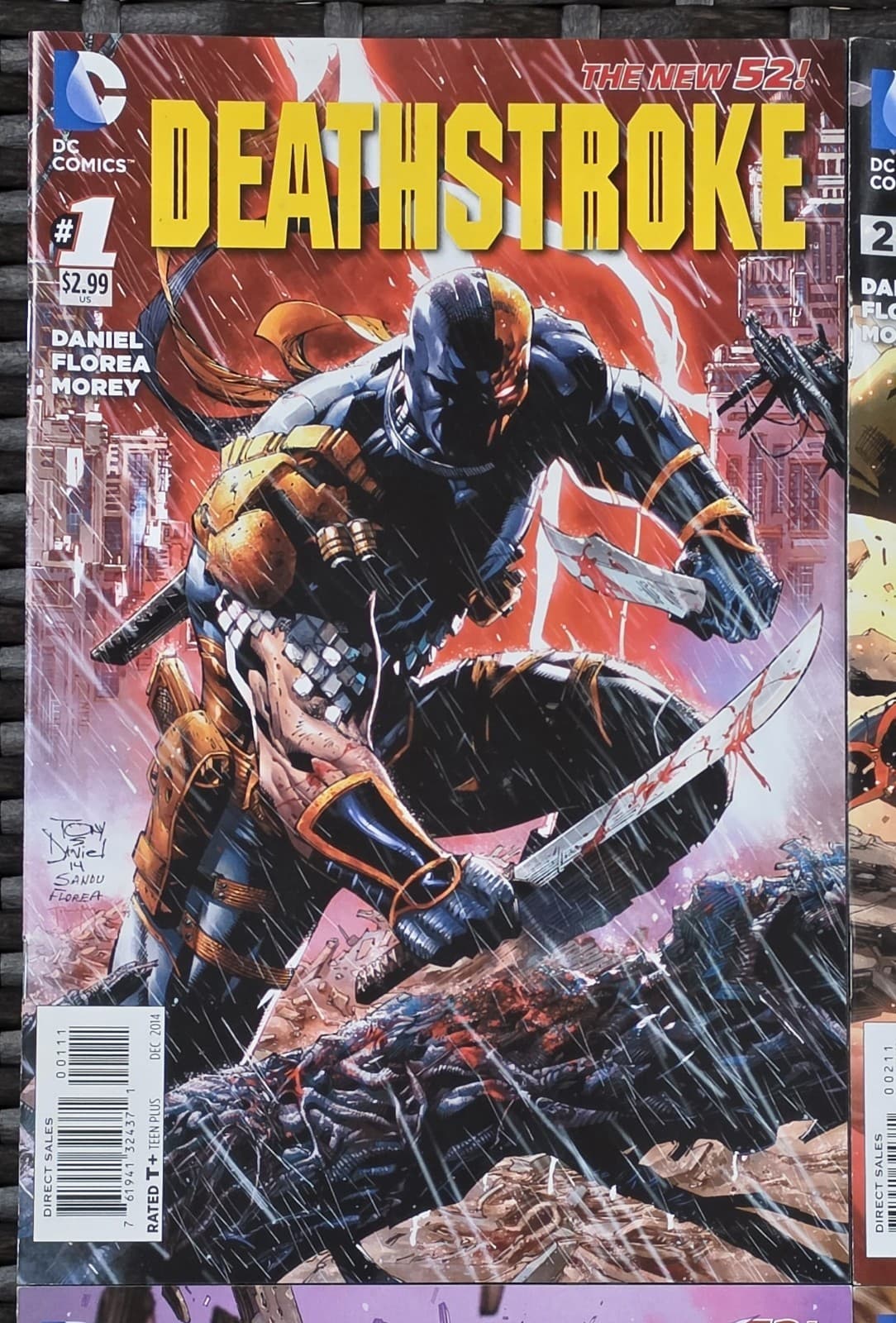 Deathstroke #1-9 Complete Run Set DC Comics New 52 2014 Harley Quinn, Superman — photo 2 of 13