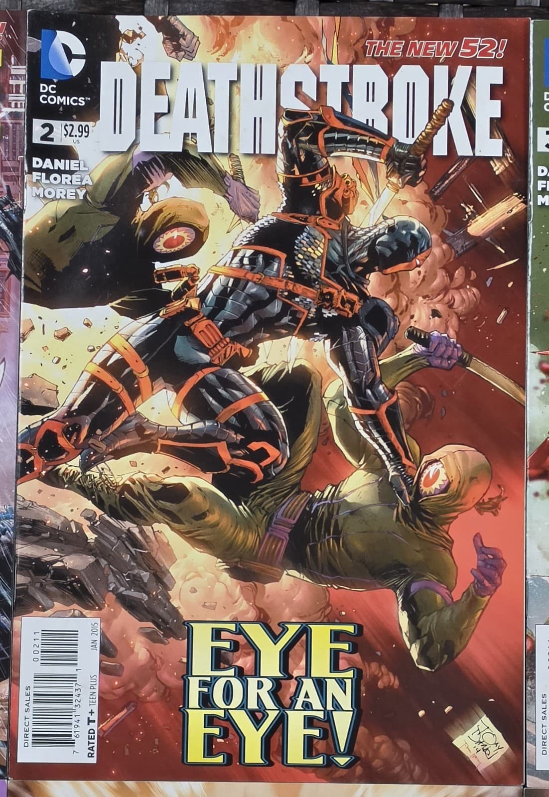 Deathstroke #1-9 Complete Run Set DC Comics New 52 2014 Harley Quinn, Superman — photo 4 of 13