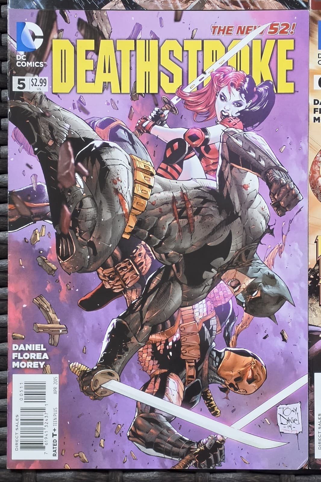 Deathstroke #1-9 Complete Run Set DC Comics New 52 2014 Harley Quinn, Superman — photo 7 of 13
