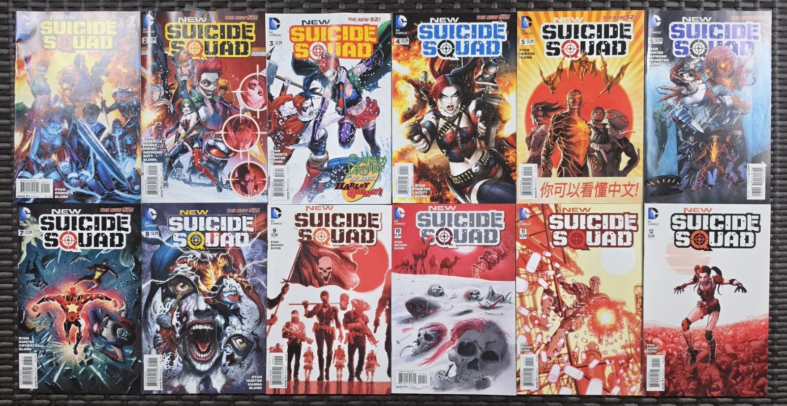 Suicide Squad #1-12 Complete Run Set DC Comics New 52 Harley Quinn 2014 — photo 3 of 16