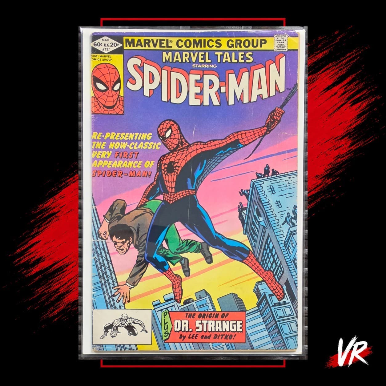 Marvel Tales Spider-Man #137 (1982) Marvel Comics 1st Spider-Man Reprint — photo 1 of 5
