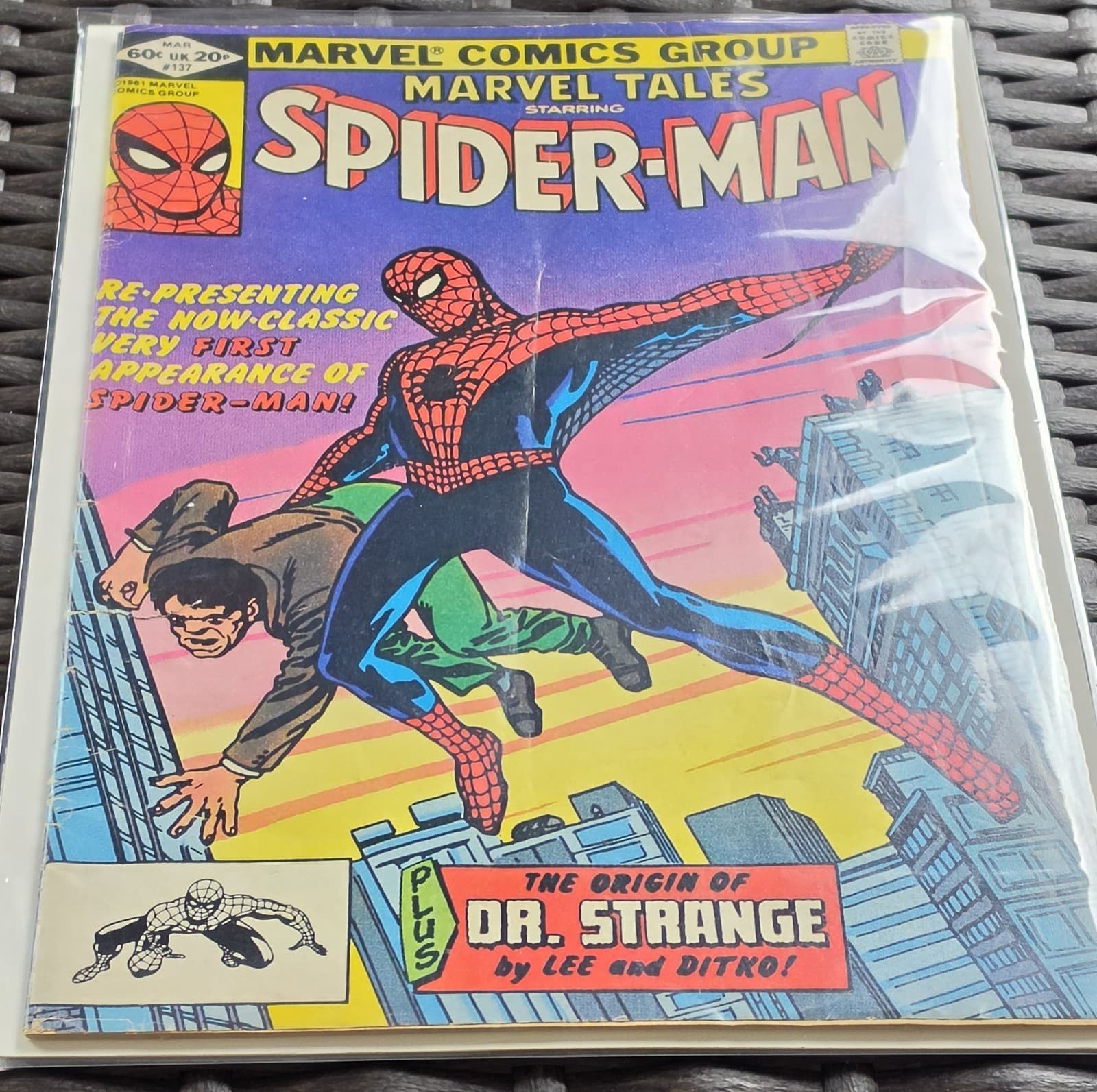 Marvel Tales Spider-Man #137 (1982) Marvel Comics 1st Spider-Man Reprint — photo 2 of 5