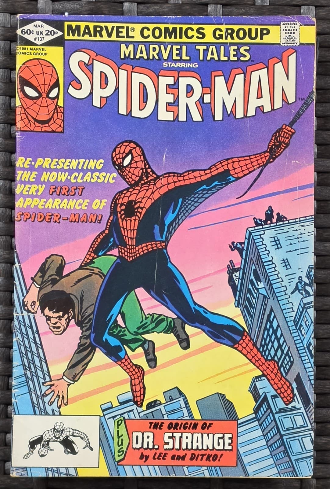 Marvel Tales Spider-Man #137 (1982) Marvel Comics 1st Spider-Man Reprint — photo 3 of 5