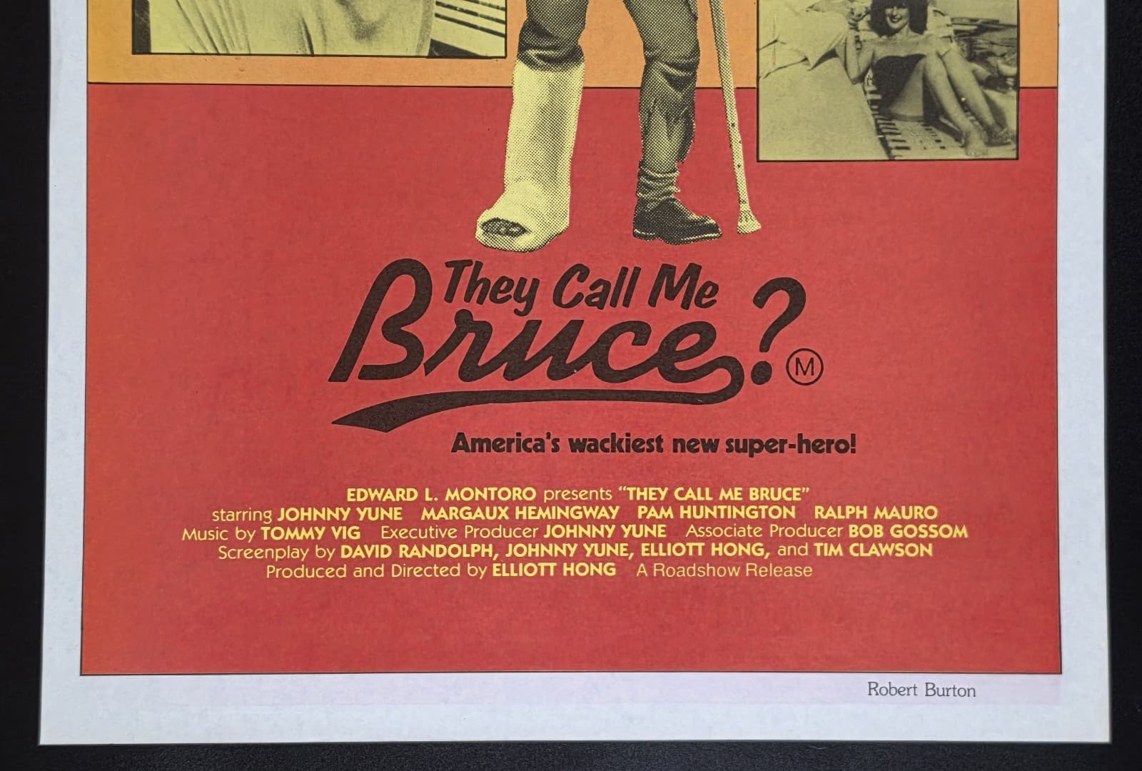 They Call Me Bruce 1982 Australian Daybill Poster Bruce Lee Parody — photo 4 of 6
