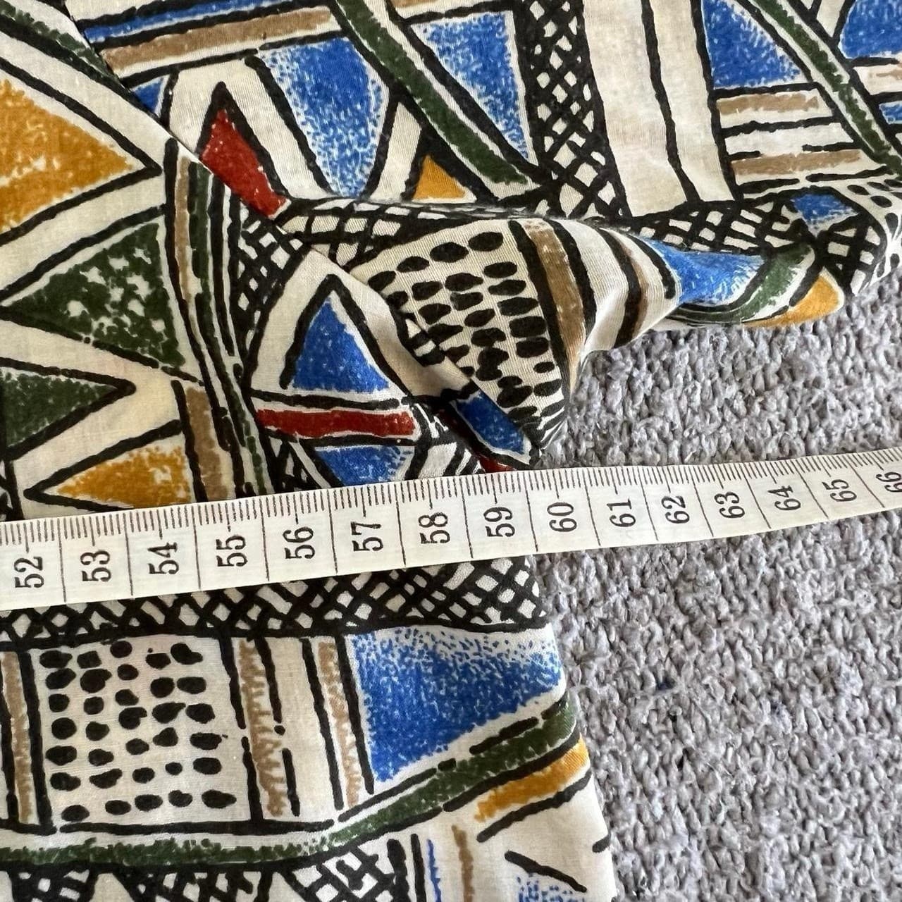 Vintage 90s Geometric Shirt L Abstract Indie Sleaze Grunge Retro Surf Skate — photo 4 of 7
