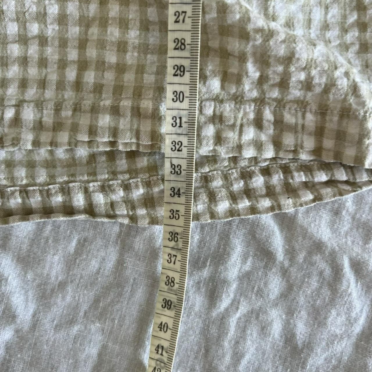 Joop & Gypsy Green Gingham Cotton Picnic Shorts S Small Summer Cottagecore Boho — photo 6 of 8