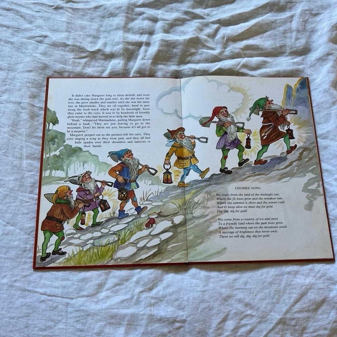 Marmaduke the Possum Cave of the Gnomes Vintage Pixie O’Harris Fairytale Book — photo 5 of 5