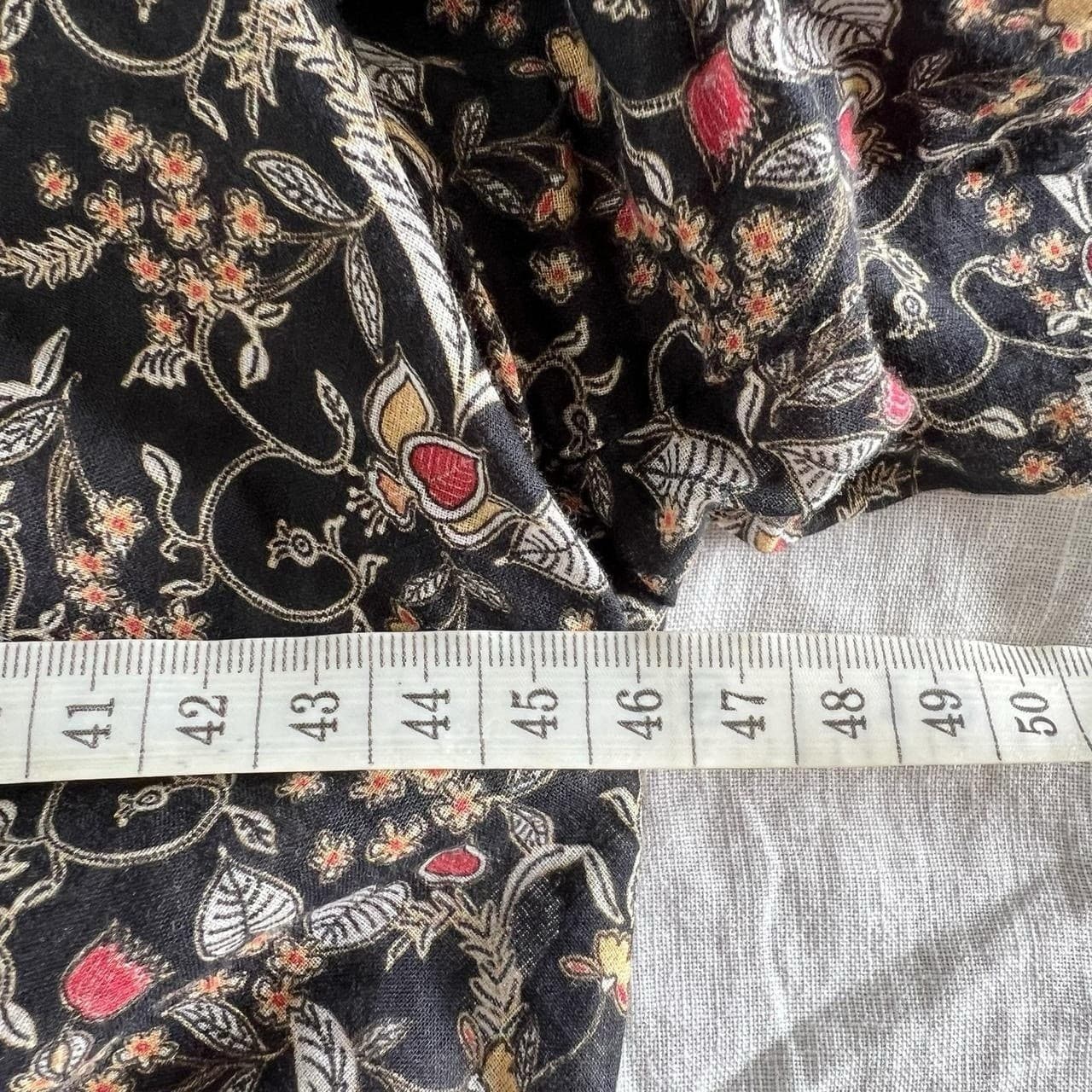 Catherine Murphy Floral Smocked Blouse Prairie Cottagecore Boho Puff Sleeve 10 — photo 6 of 8