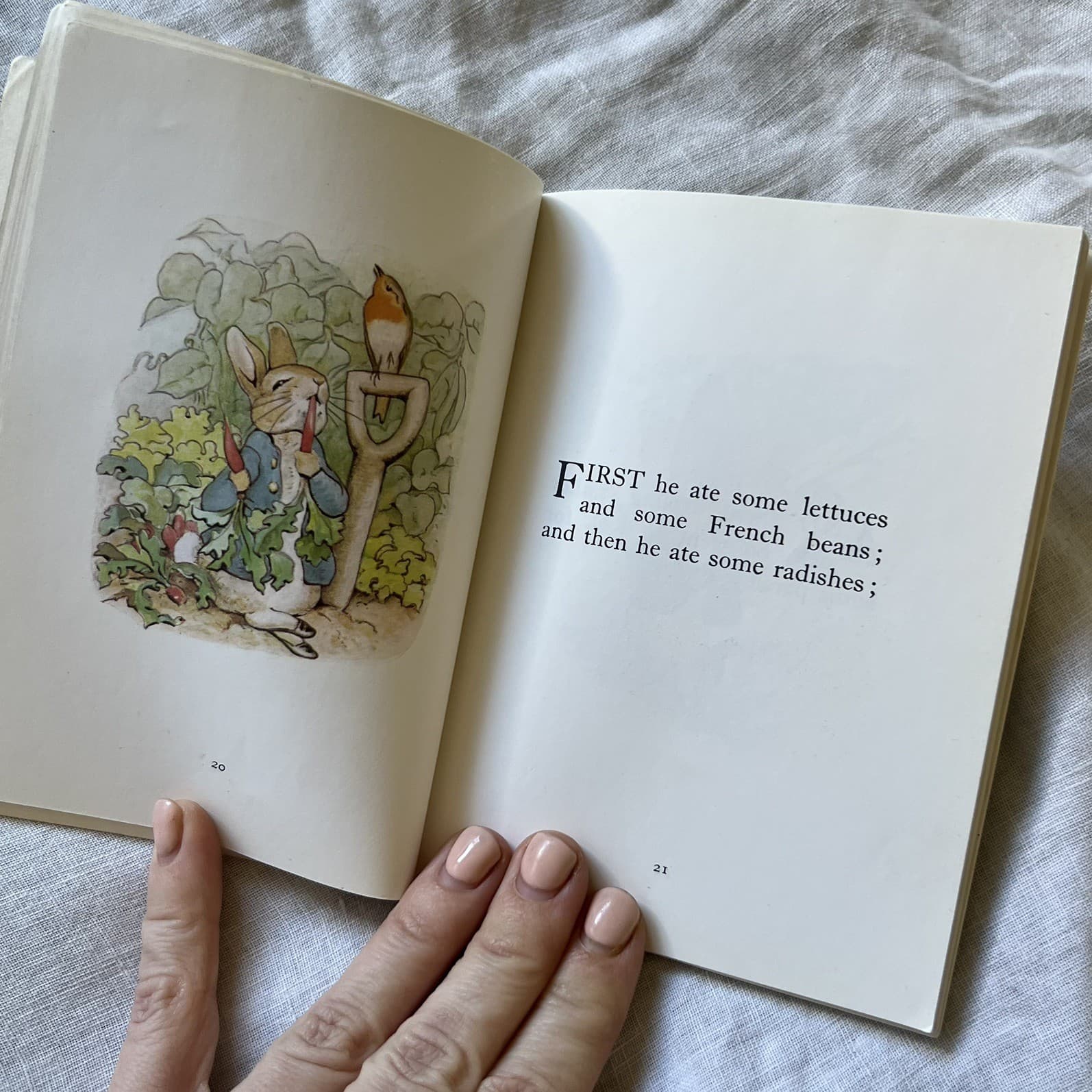 Beatrix Potter Mini Book Set Peter Rabbit Squirrel Nutkin Vintage Prairie — photo 3 of 6