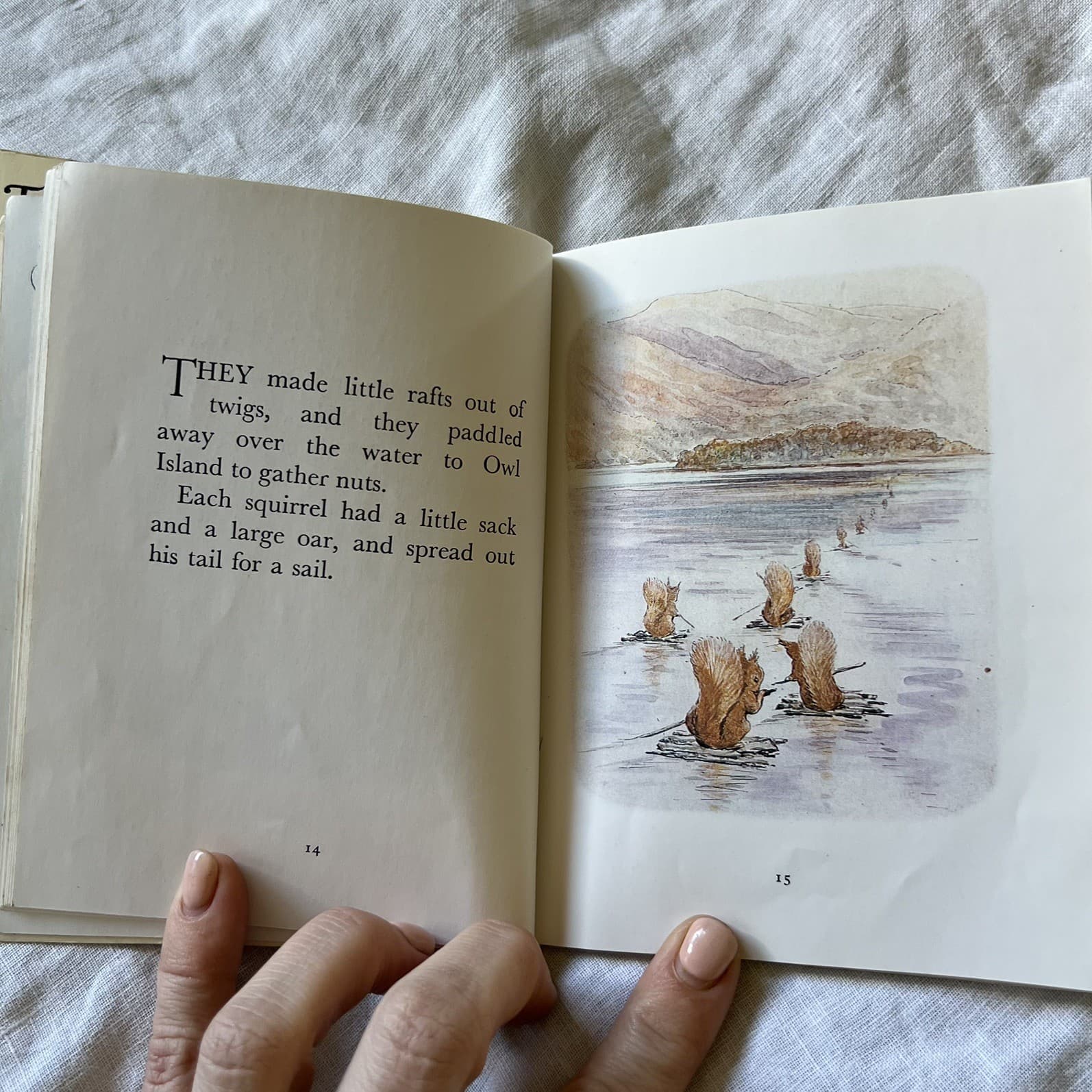 Beatrix Potter Mini Book Set Peter Rabbit Squirrel Nutkin Vintage Prairie — photo 6 of 6