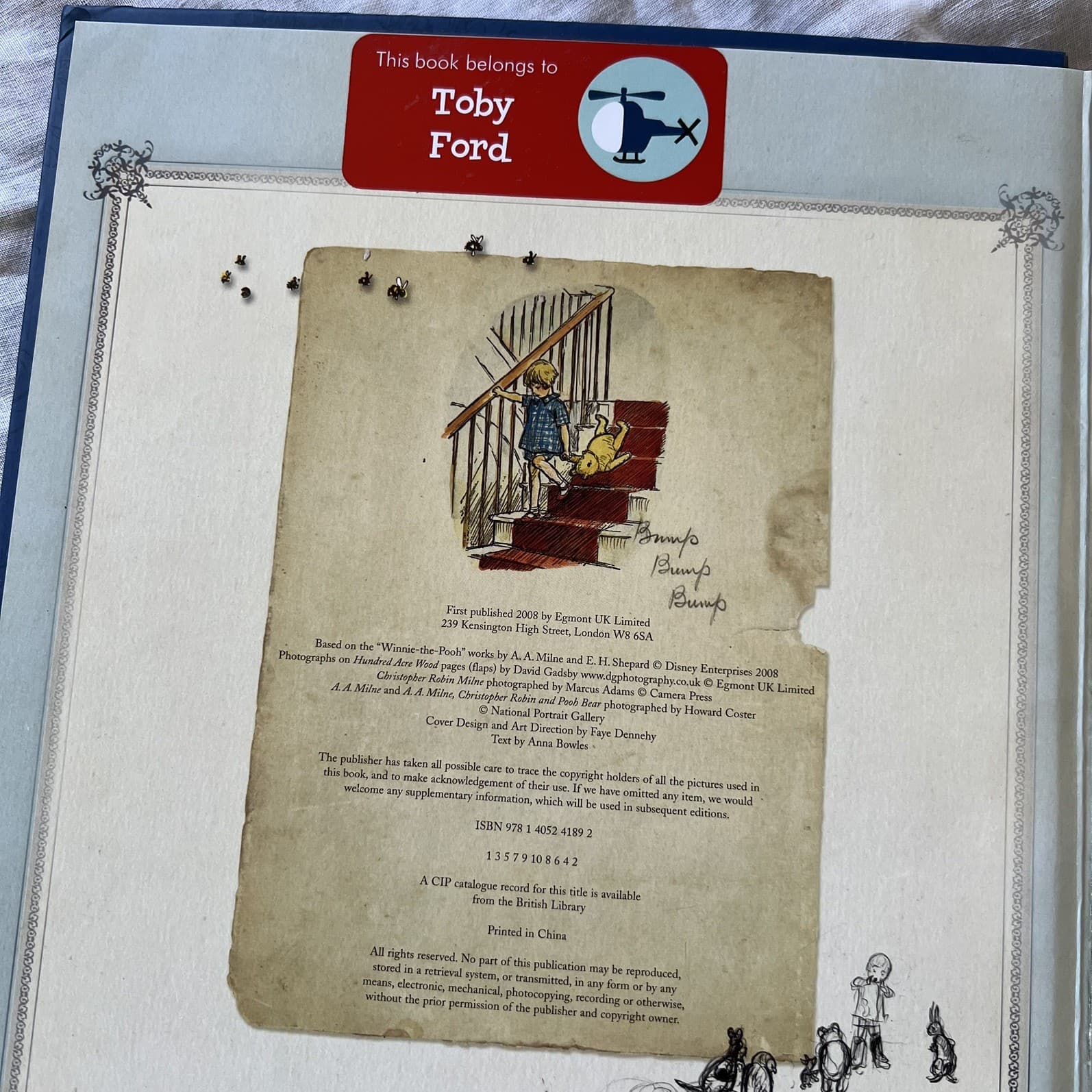 The Wonderful World of Winnie The Pooh Hardcover Lift the Flap A.A. Milne — photo 4 of 4