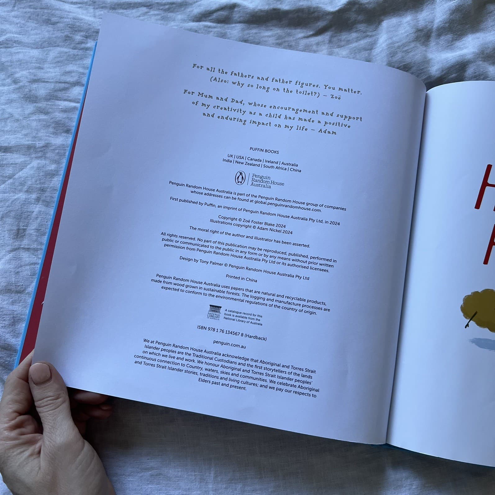 Happy Farter’s Day Zoë Foster Blake Hardcover Dad Fart Jokes Funny Gift — photo 4 of 4