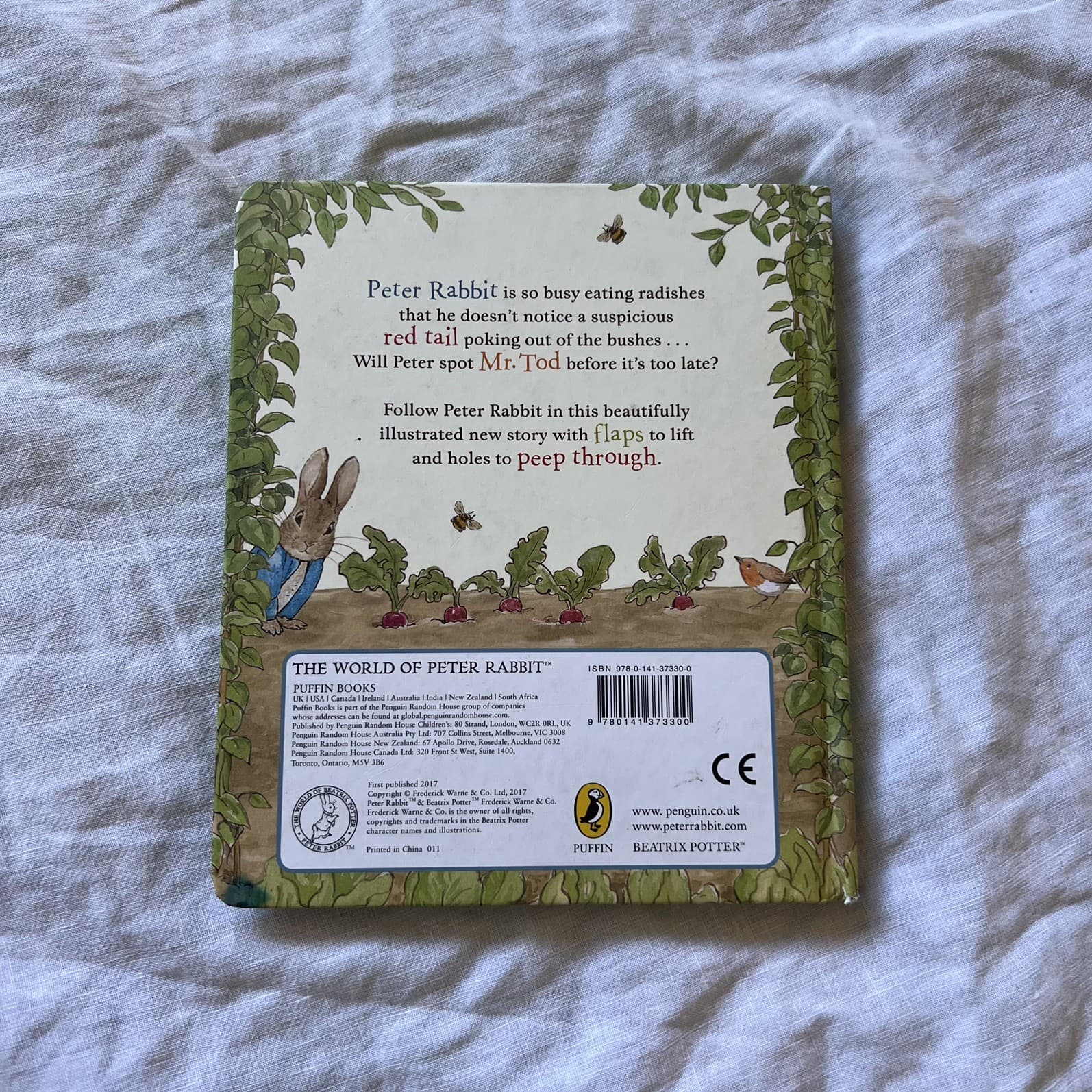 Peter Rabbit A Peep-Inside Tale Board Book Beatrix Potter Interactive Flap Book — photo 2 of 3