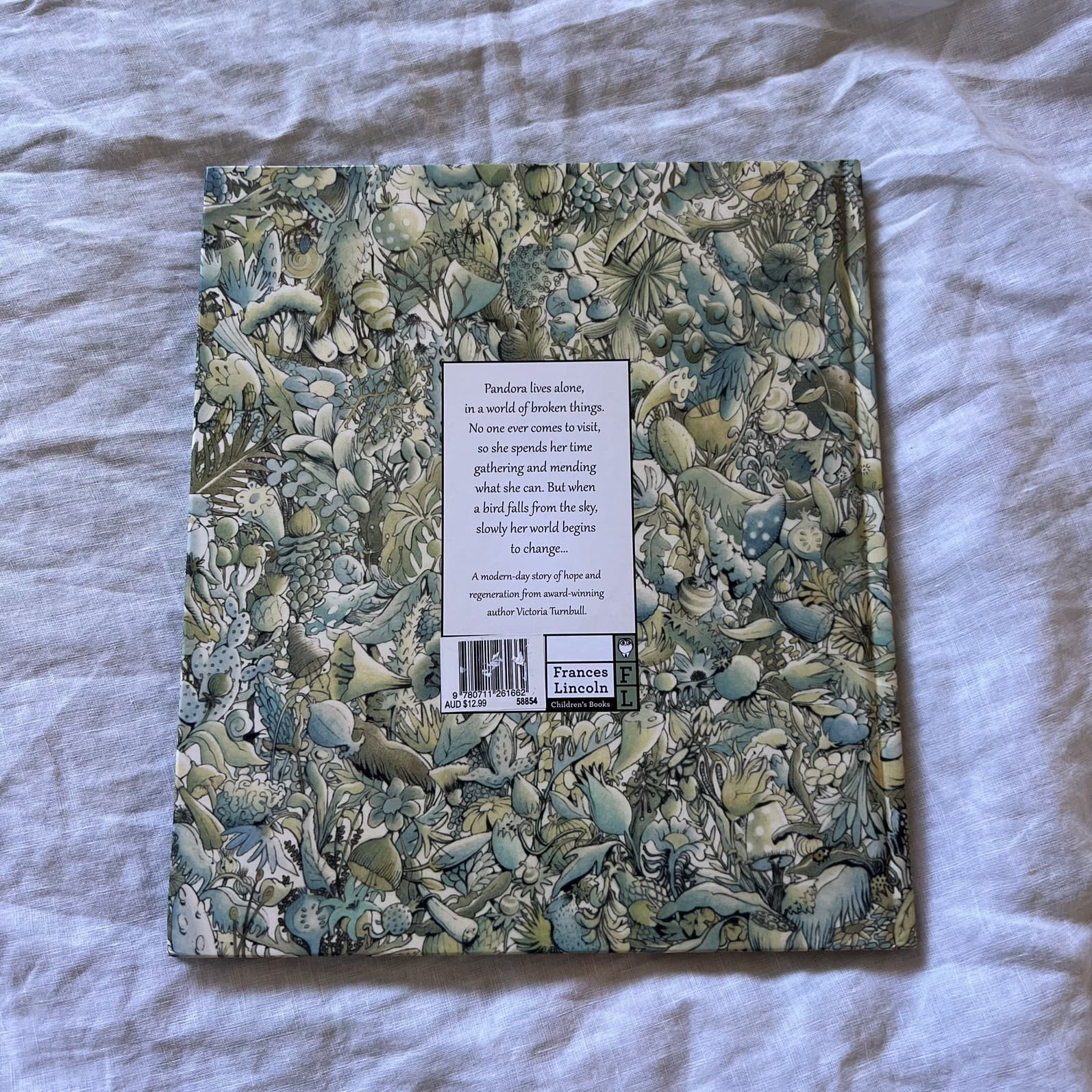 Pandora by Victoria Turnbull Hardcover Picture Book Delicate Art Fiction — photo 2 of 5