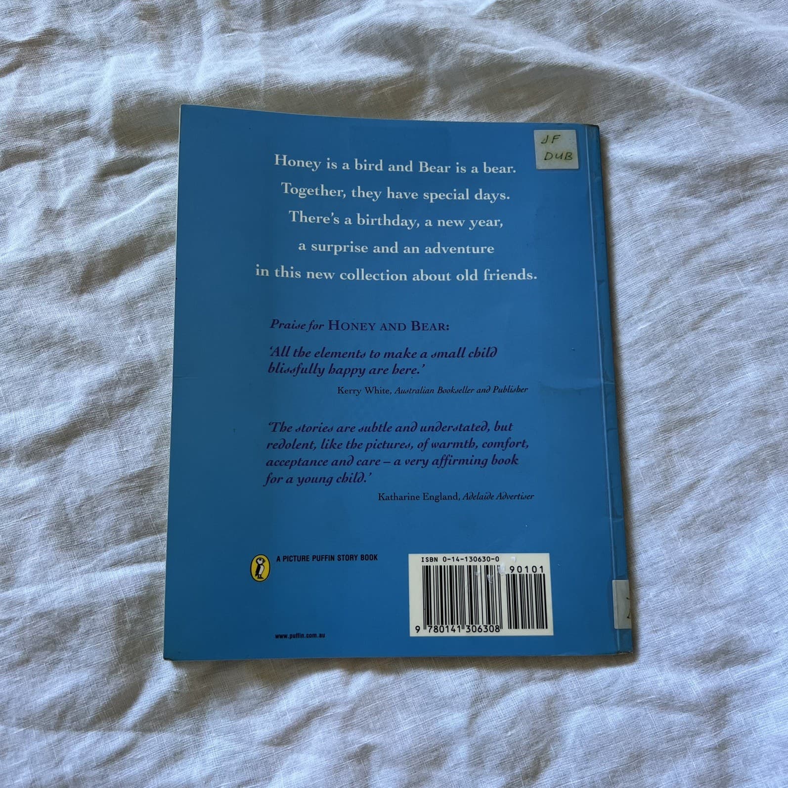 Special Days with Honey and Bear Ursula Dubosarsky Ron Brooks Early Reader Book — photo 2 of 6