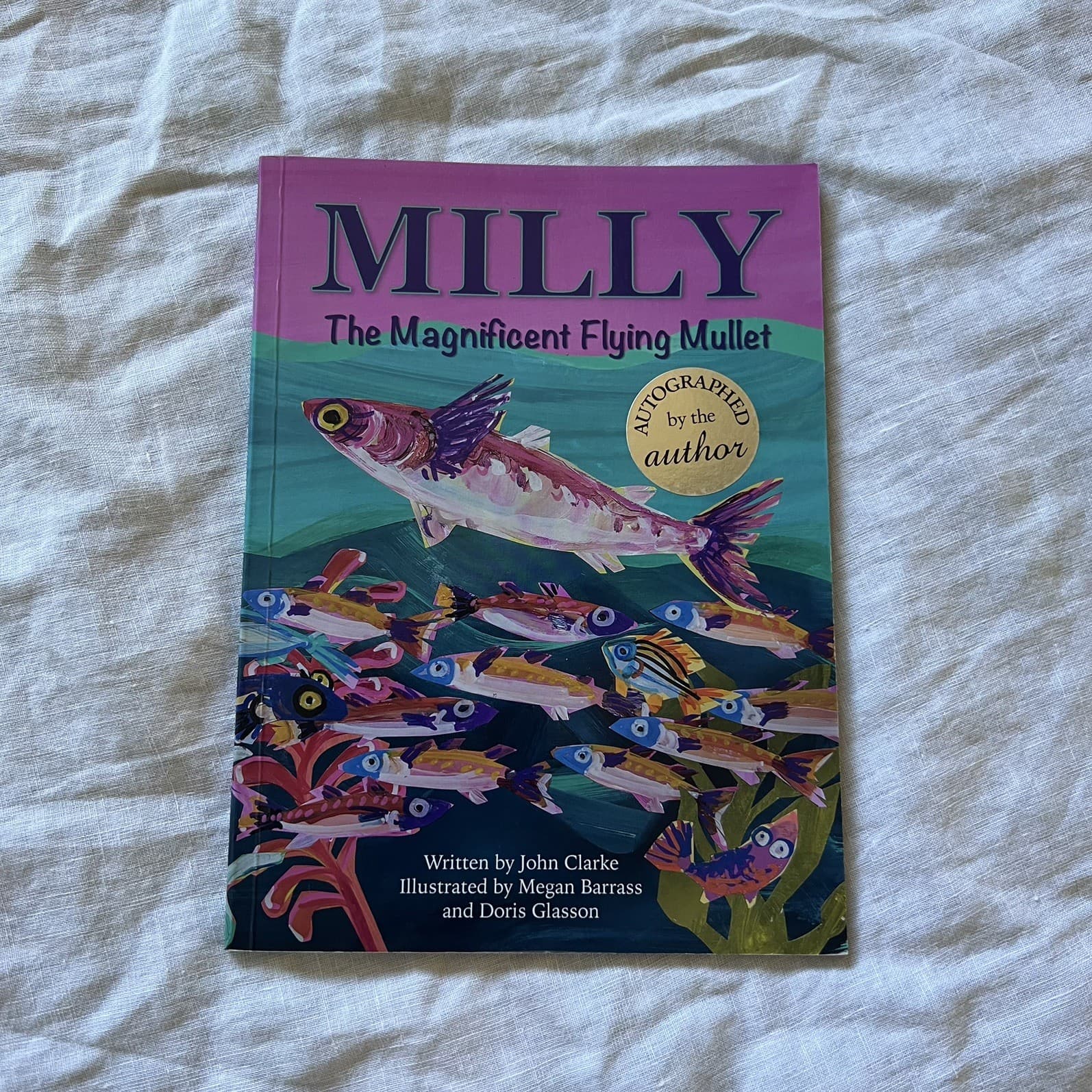 Milly The Magnificent Flying Mullet Signed John Clarke Australian Author Book — photo 1 of 5