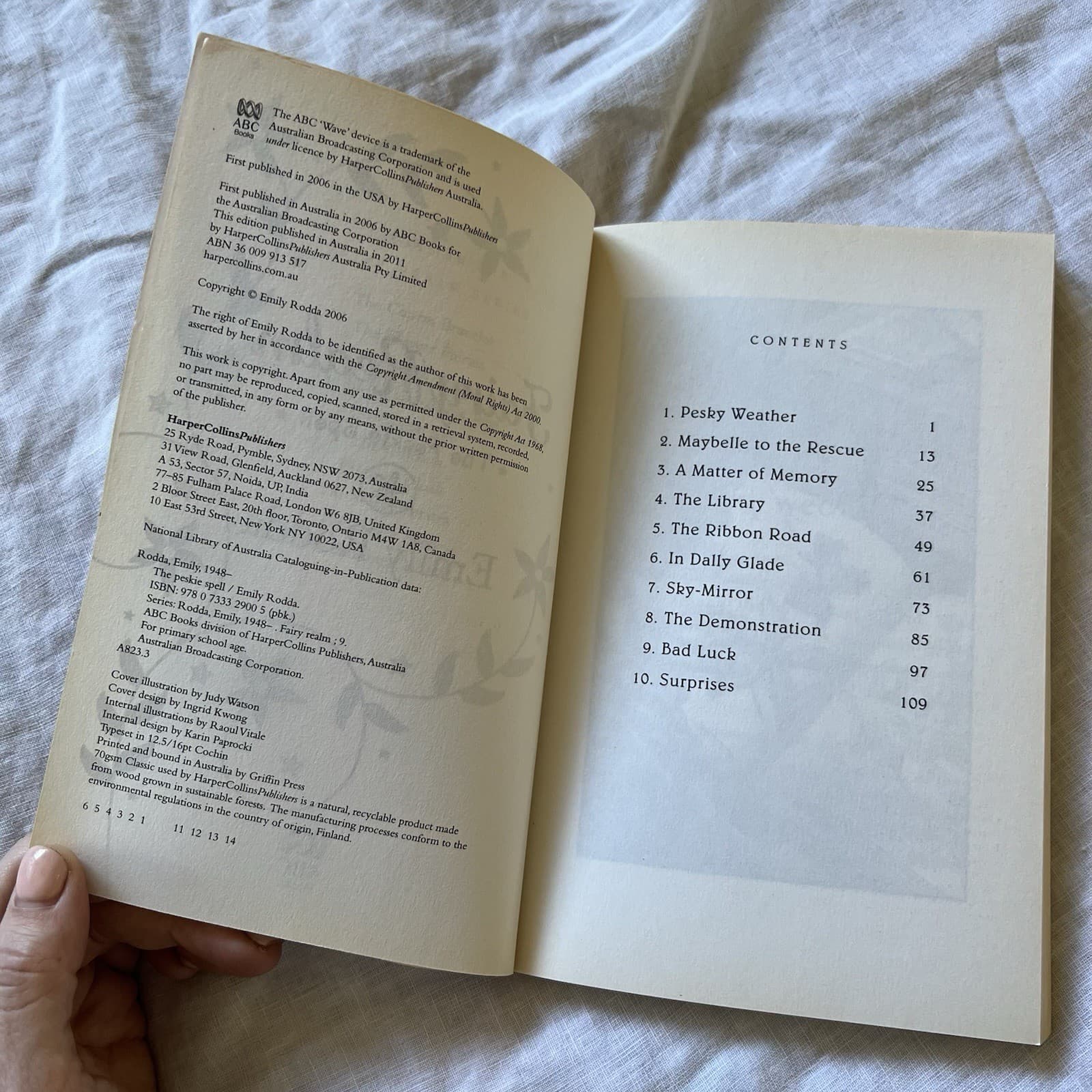 Fairy Realm The Peskie Spell Emily Rodda Children’s Chapter Book Fantasy — photo 3 of 3