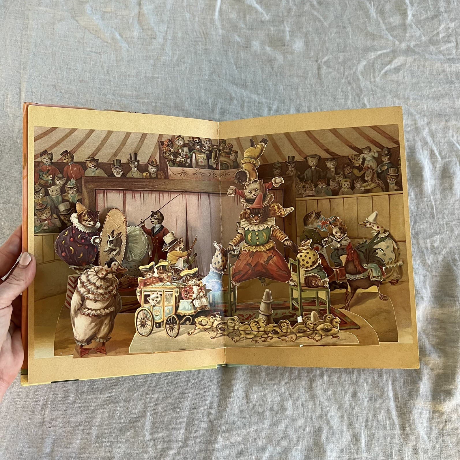 The Childrens Picture Book Ernest Nister Vintage Pop Up Cottagecore Antique — photo 6 of 7