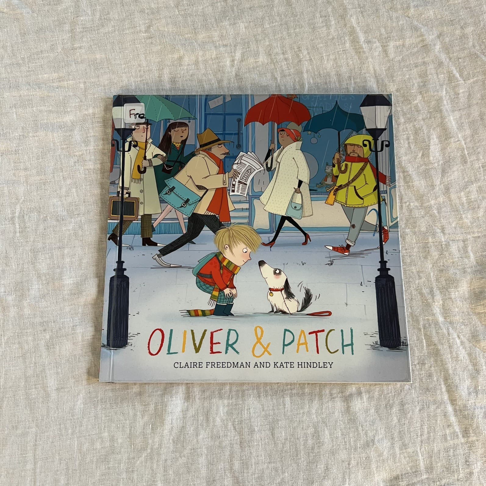Oliver And Patch Claire Freedman Kate Hindley Paperback Book Kids Ex Library — photo 1 of 4