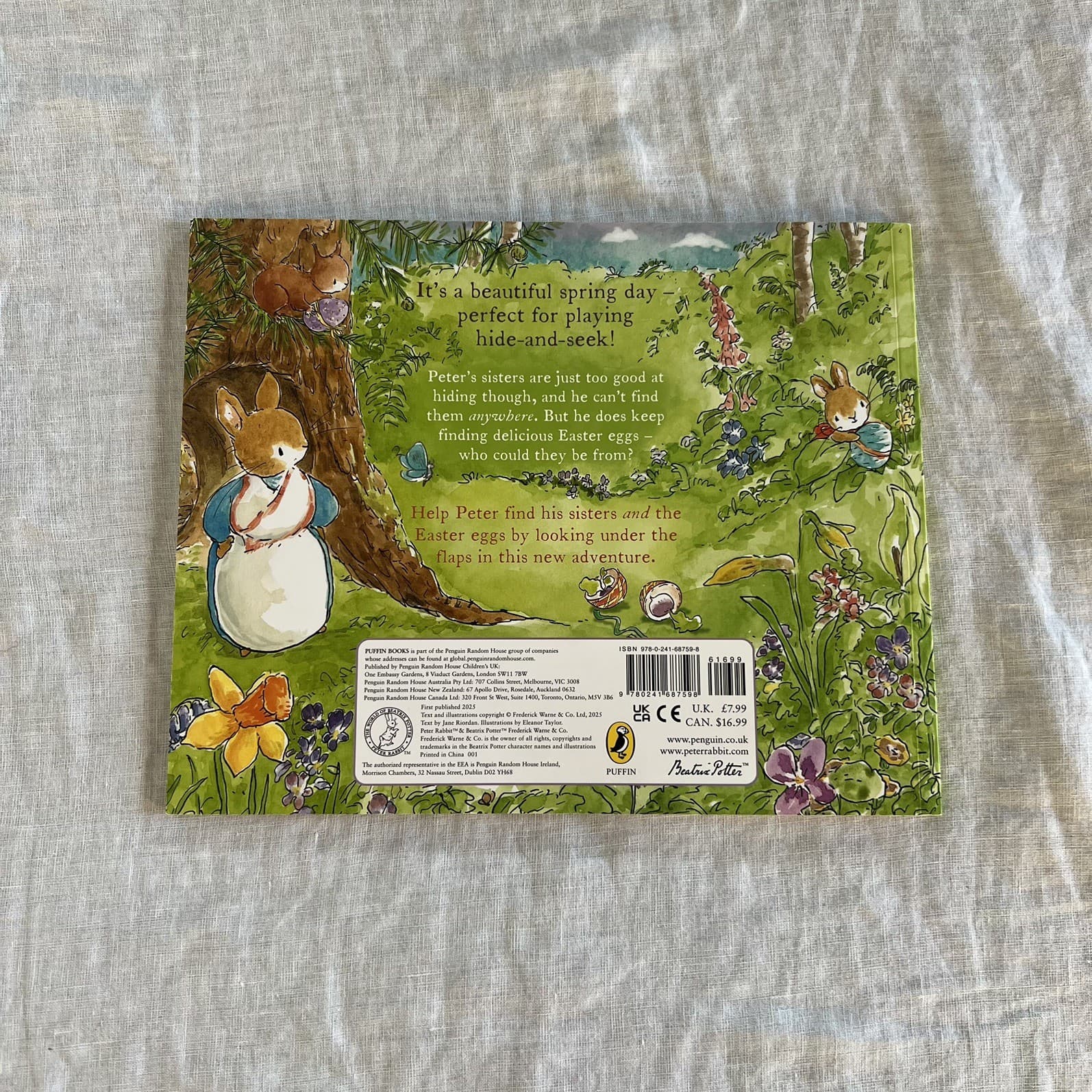 The Easter Bunny Hunt Peter Rabbit Lift The Flap Board Book Beatrix Potter Kids — photo 4 of 4