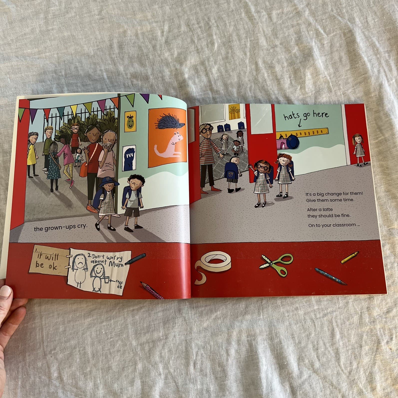 The Starting School List Kitty Black Paperback Book Kindergarten Prep Kids — photo 2 of 5