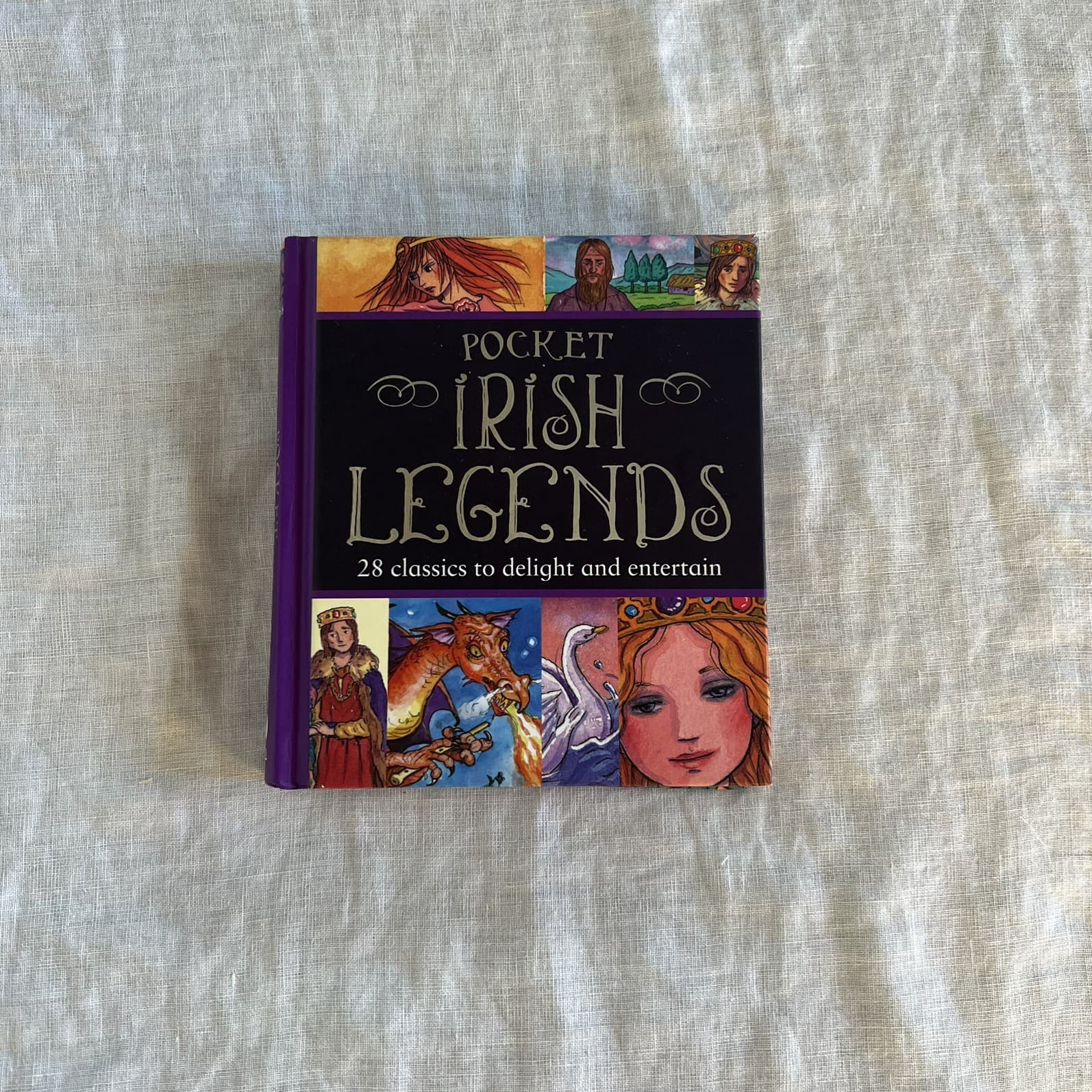 Pocket Irish Legends Hardcover Book 28 Celtic Myths Folklore Stories Kids — photo 1 of 5