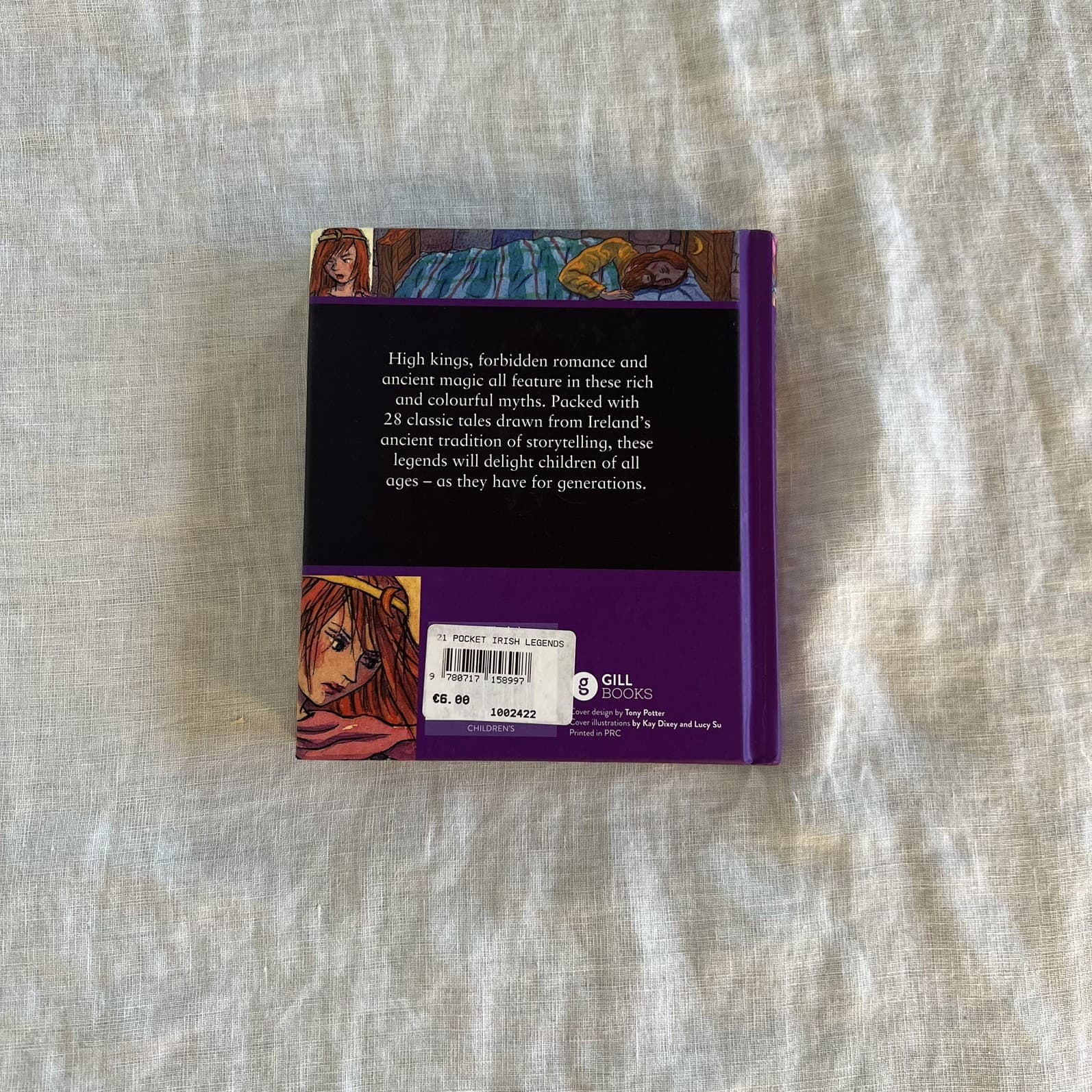 Pocket Irish Legends Hardcover Book 28 Celtic Myths Folklore Stories Kids — photo 3 of 5