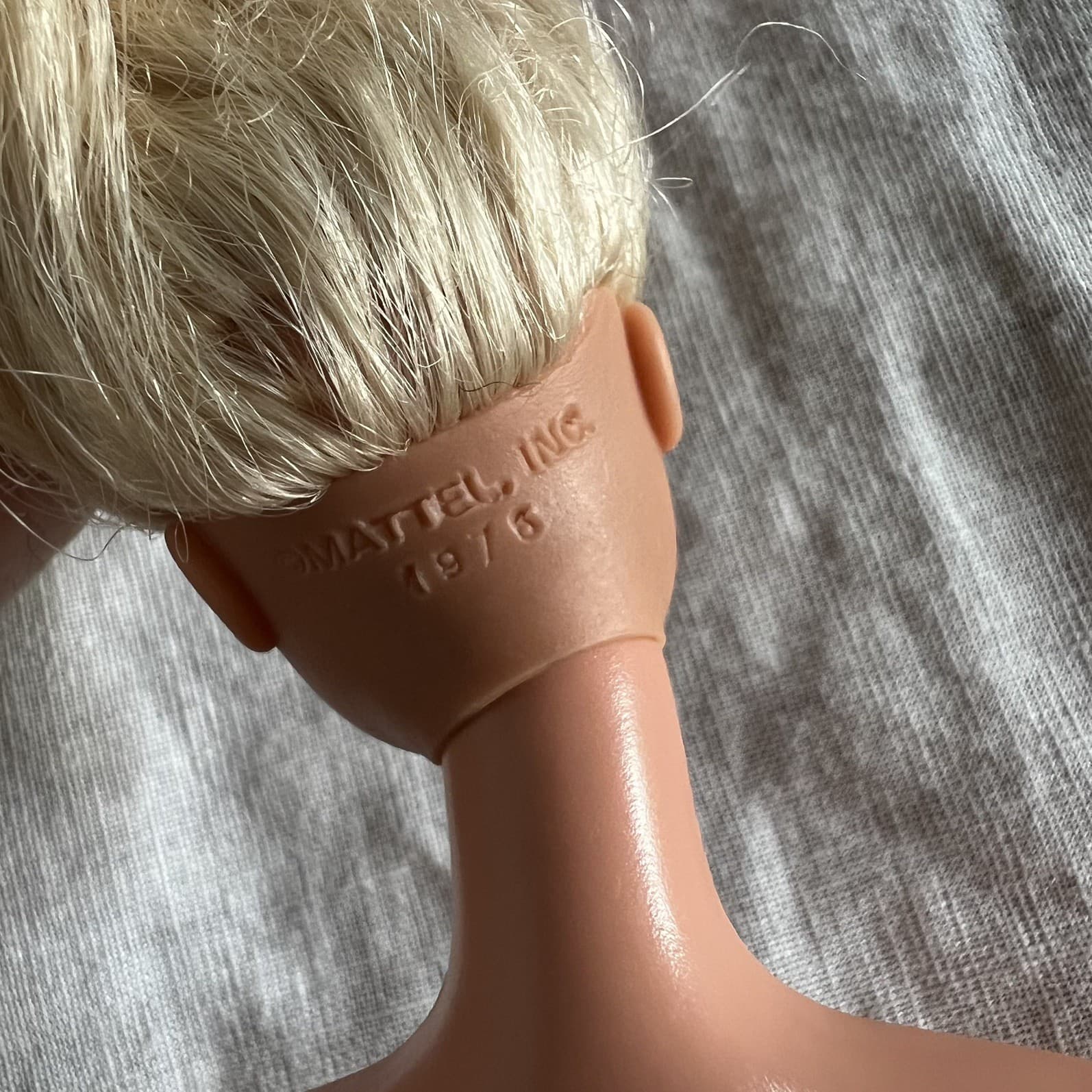 Vintage 90s Mattel Barbie Doll Blonde Superstar 1976 Head Mark 1966 Body Played — photo 6 of 6