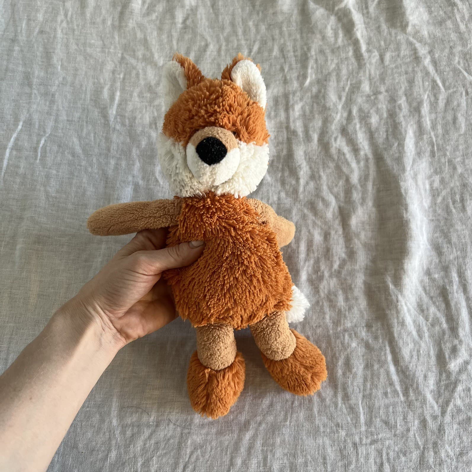 Small Fox Plush Toy Soft Stuffed Animal Cute Kids Bedroom Decor — photo 4 of 5