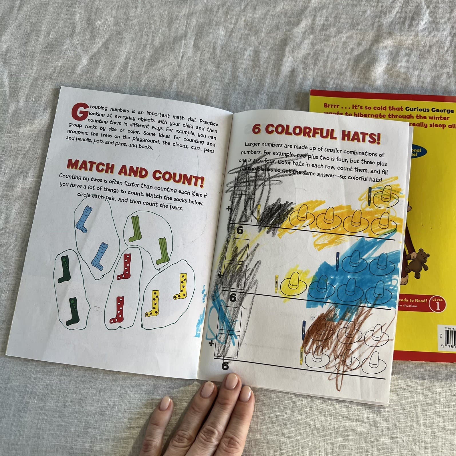 2 Curious George Level 1 Readers Children’s Books The Dog Show A Winter’s Nap — photo 3 of 9