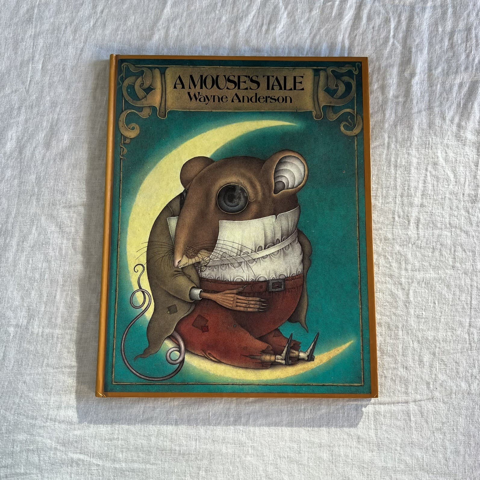 A Mouses Tale Wayne Anderson 1983 First Edition Hardcover Rare Fantasy Astrology — photo 1 of 9