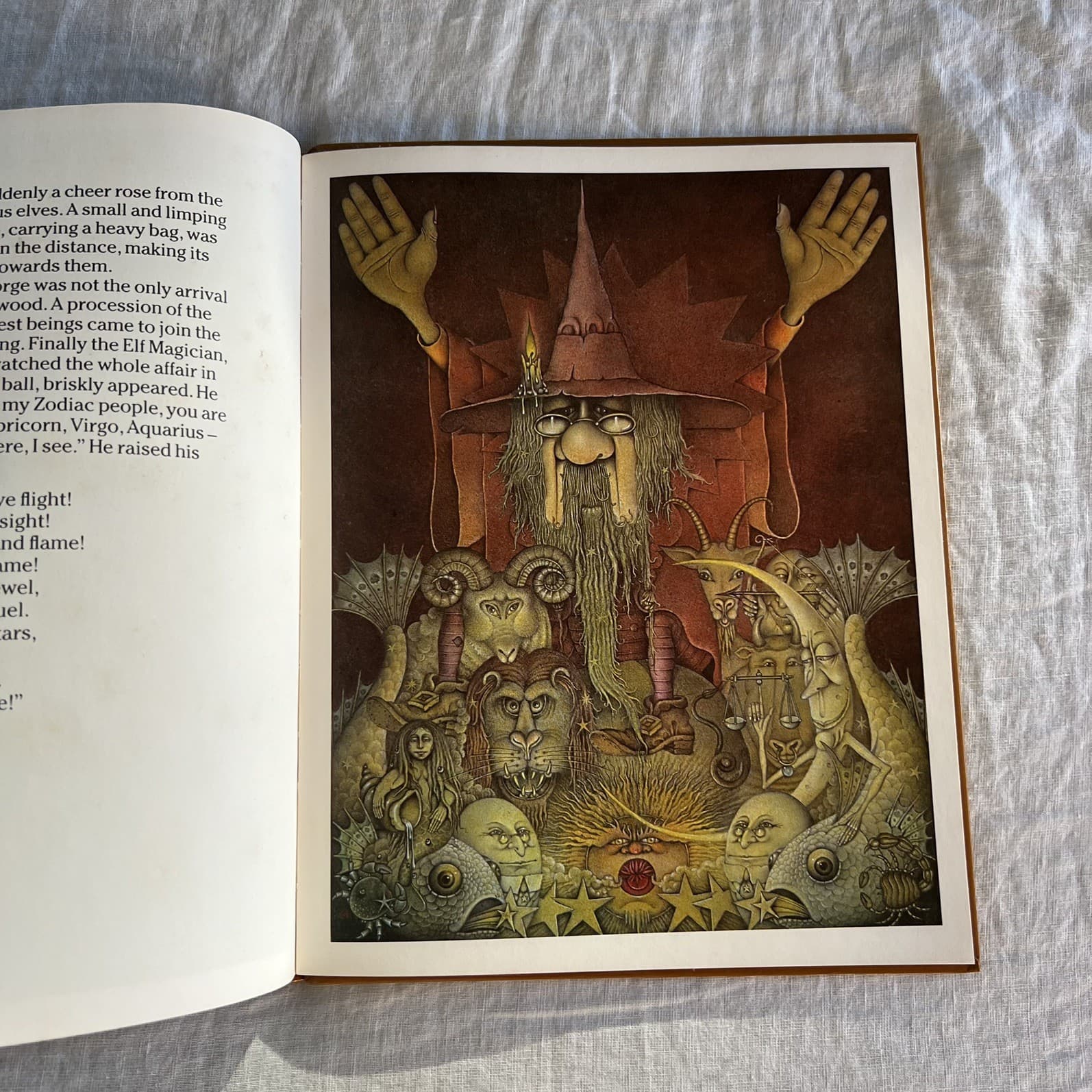 A Mouses Tale Wayne Anderson 1983 First Edition Hardcover Rare Fantasy Astrology — photo 5 of 9