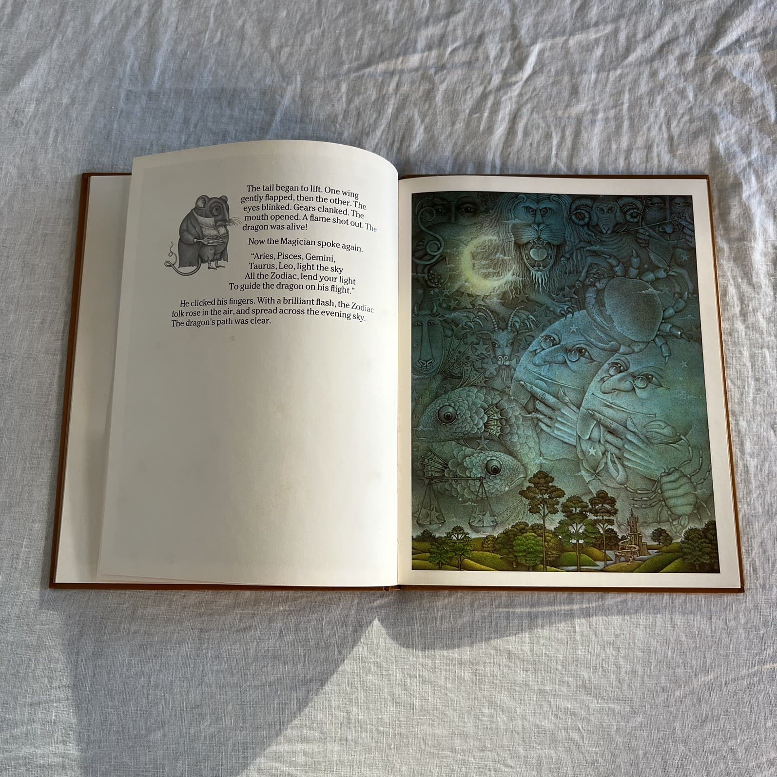 A Mouses Tale Wayne Anderson 1983 First Edition Hardcover Rare Fantasy Astrology — photo 7 of 9